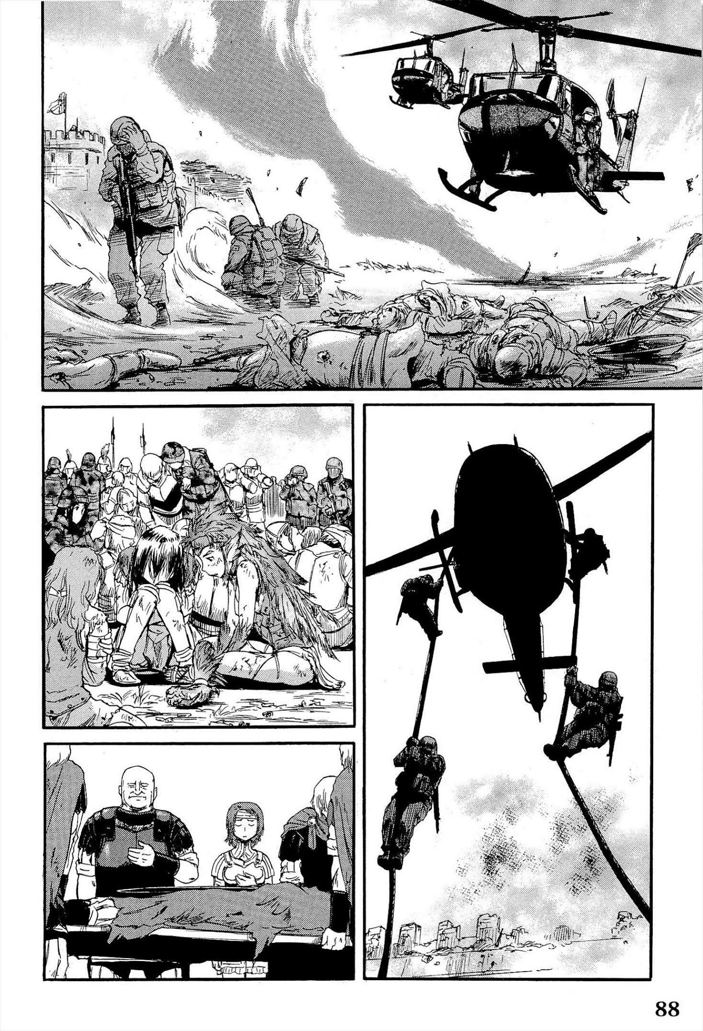 Gate - Jietai Kare no Chi nite, Kaku Tatakeri Chapter 12 page 36 - Chapter 12: Ride of the Valkyries