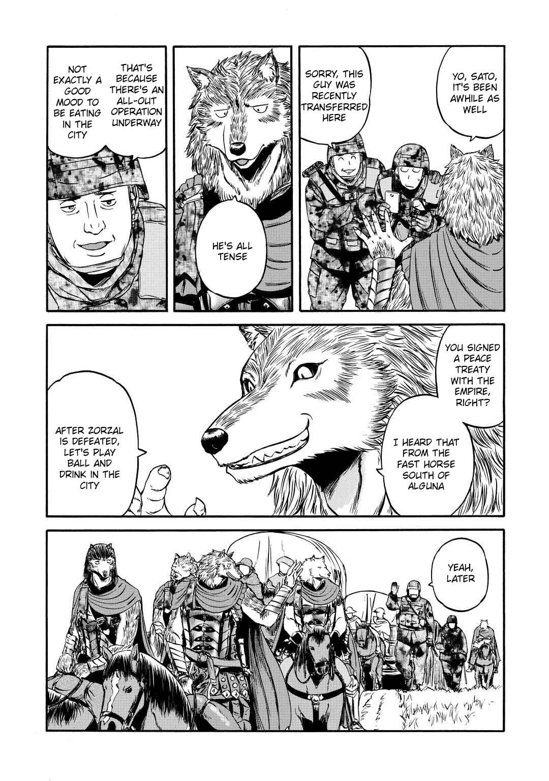 Gate - Jietai Kare no Chi nite, Kaku Tatakeri Chapter 120 page 11 - Chapter 120