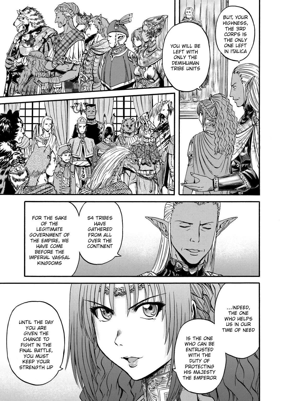 Gate - Jietai Kare no Chi nite, Kaku Tatakeri Chapter 120 page 9 - Chapter 120