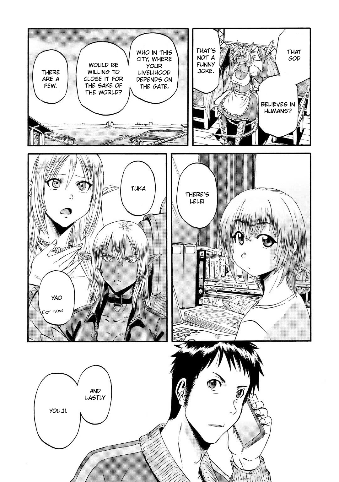 Gate - Jietai Kare no Chi nite, Kaku Tatakeri Chapter 121 page 14 - Chapter 121