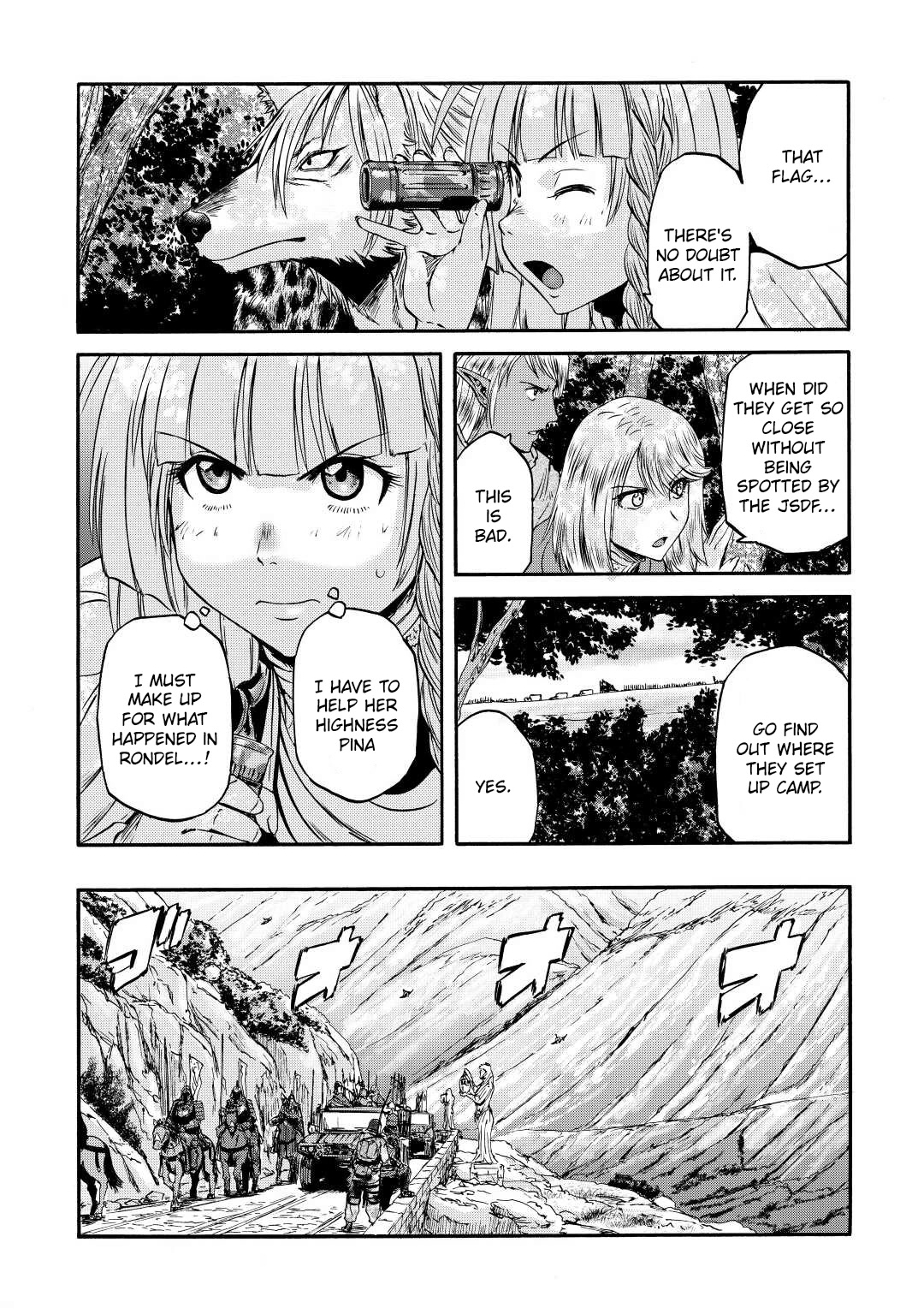 Gate - Jietai Kare no Chi nite, Kaku Tatakeri Chapter 122 page 17 - Chapter 122