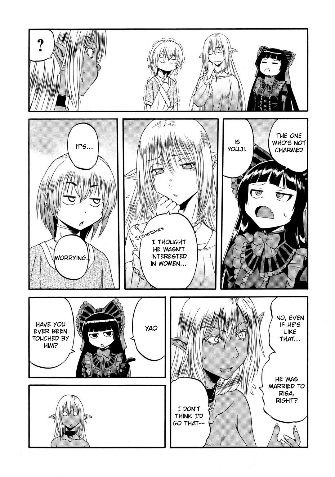 Gate - Jietai Kare no Chi nite, Kaku Tatakeri Chapter 123 page 10 - Chapter 123