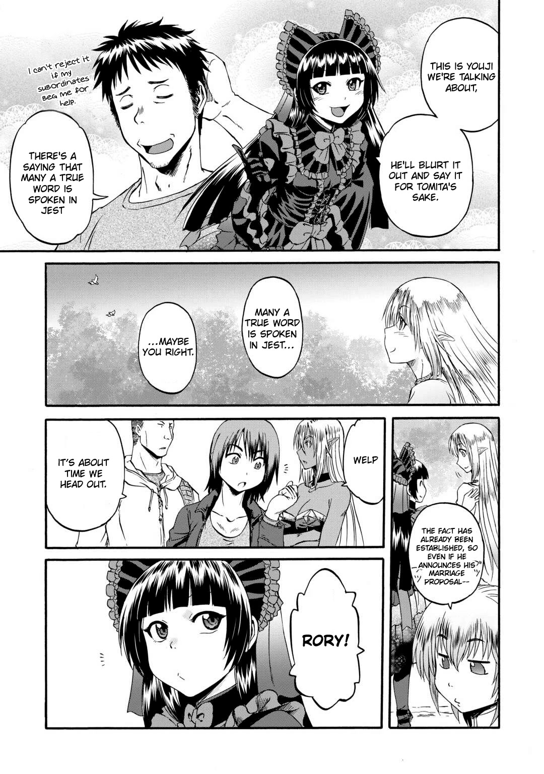 Gate - Jietai Kare no Chi nite, Kaku Tatakeri Chapter 123 page 26 - Chapter 123