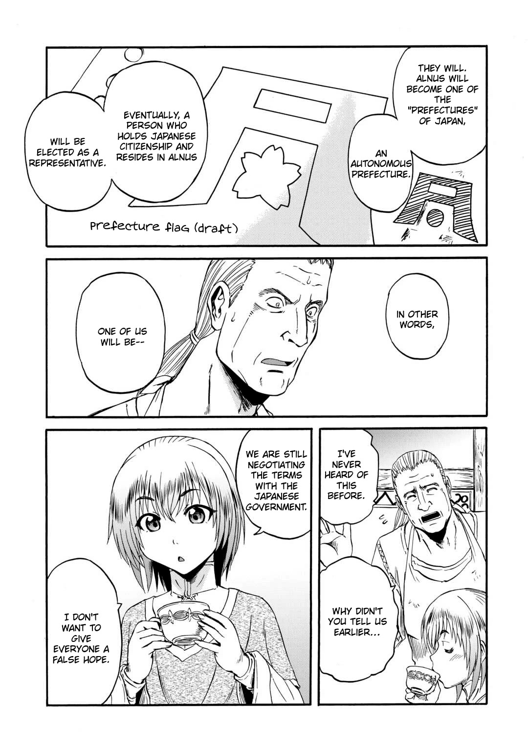 Gate - Jietai Kare no Chi nite, Kaku Tatakeri Chapter 123 page 32 - Chapter 123