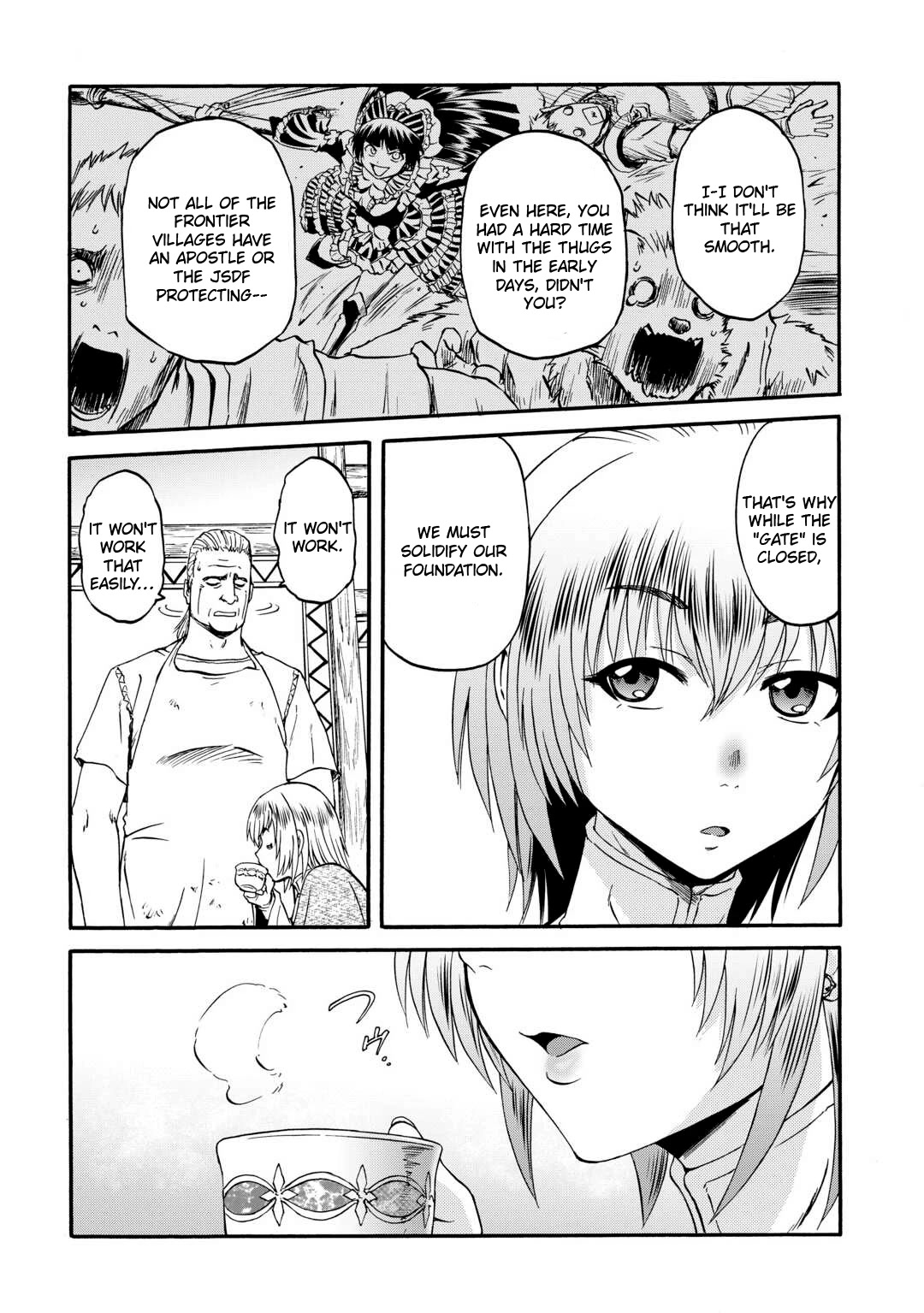 Gate - Jietai Kare no Chi nite, Kaku Tatakeri Chapter 123 page 33 - Chapter 123