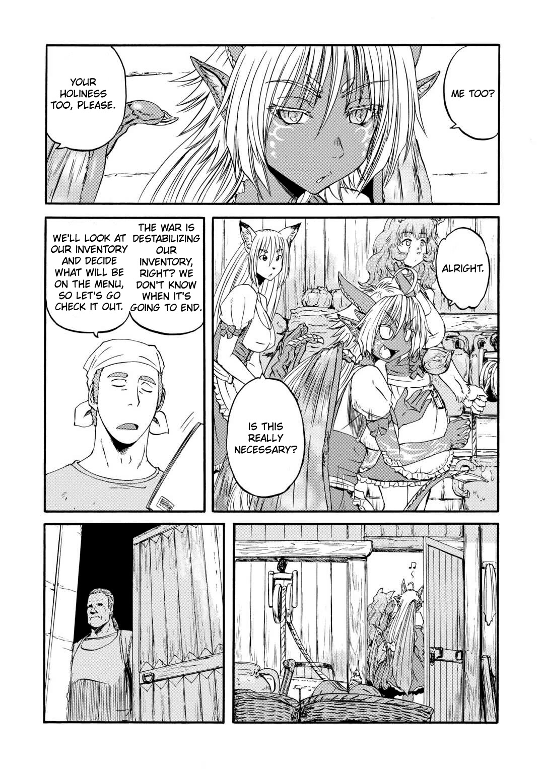 Gate - Jietai Kare no Chi nite, Kaku Tatakeri Chapter 123 page 4 - Chapter 123