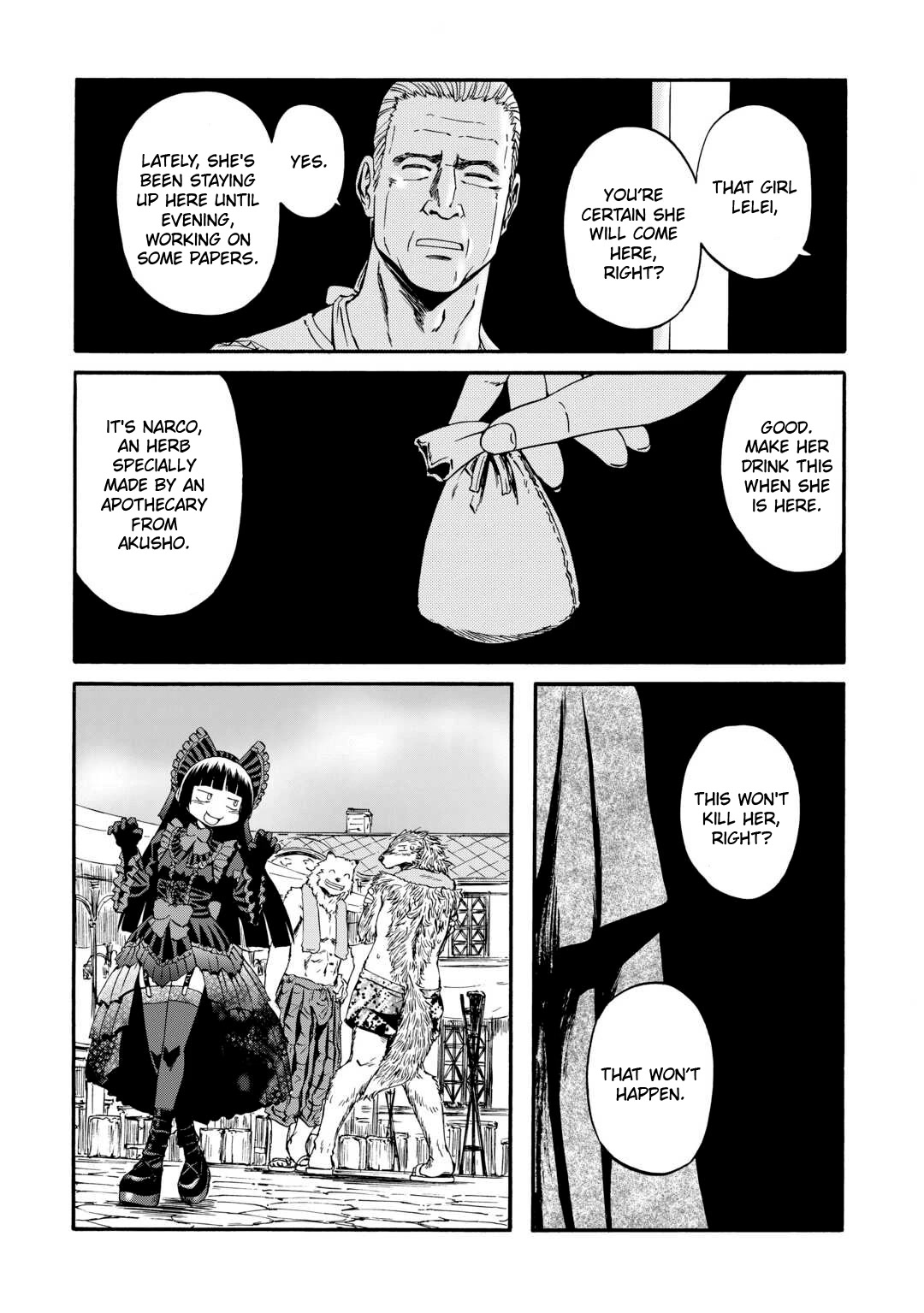 Gate - Jietai Kare no Chi nite, Kaku Tatakeri Chapter 123 page 5 - Chapter 123