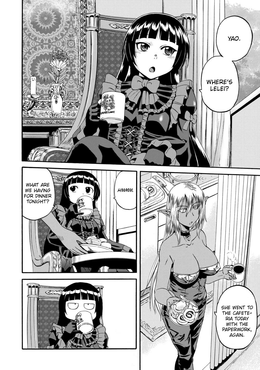 Gate - Jietai Kare no Chi nite, Kaku Tatakeri Chapter 124 page 3 - Chapter 124