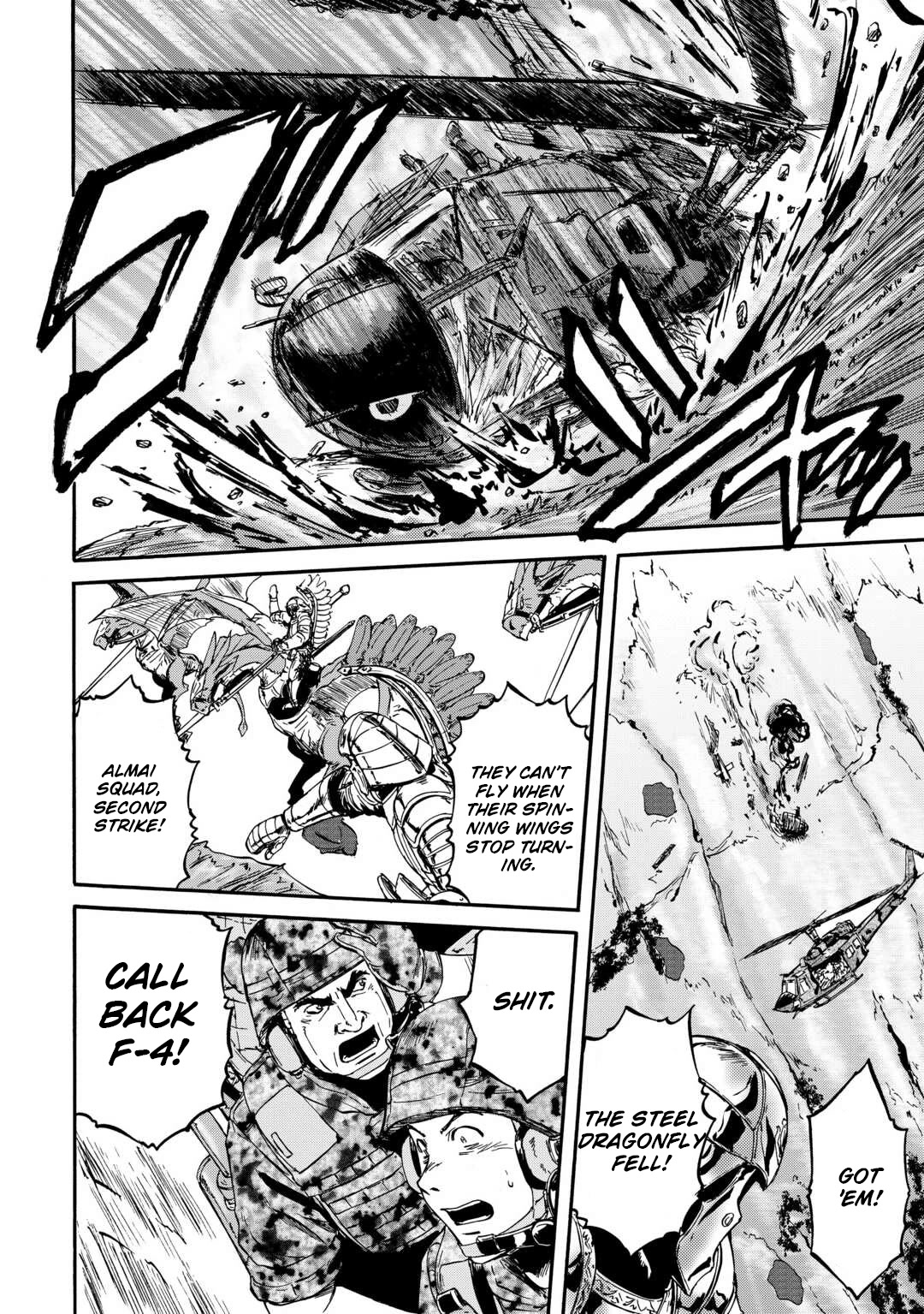 Gate - Jietai Kare no Chi nite, Kaku Tatakeri Chapter 124 page 34 - Chapter 124