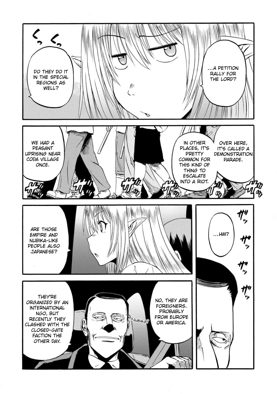 Gate - Jietai Kare no Chi nite, Kaku Tatakeri Chapter 125 page 19 - Chapter 125