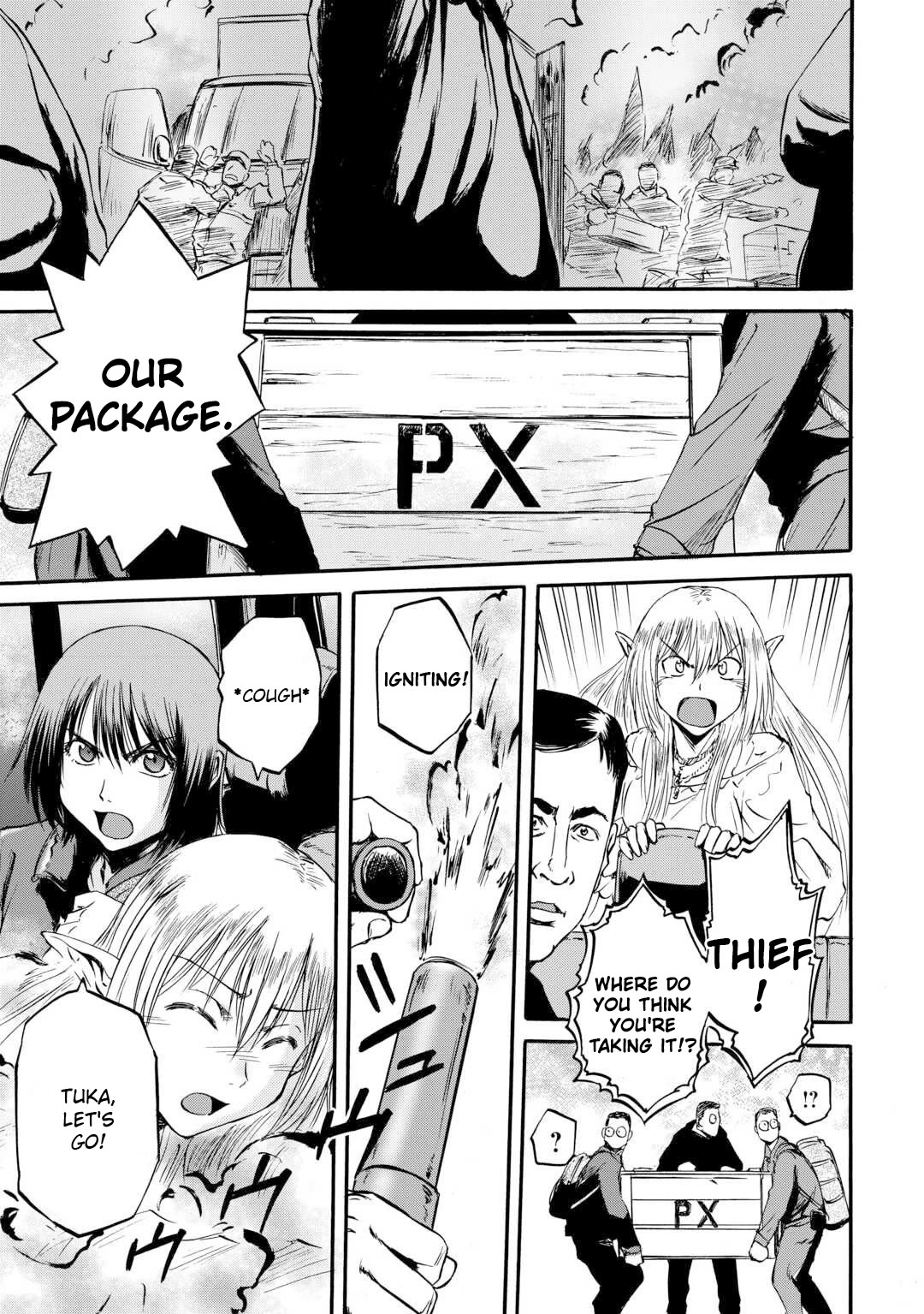 Gate - Jietai Kare no Chi nite, Kaku Tatakeri Chapter 125 page 28 - Chapter 125