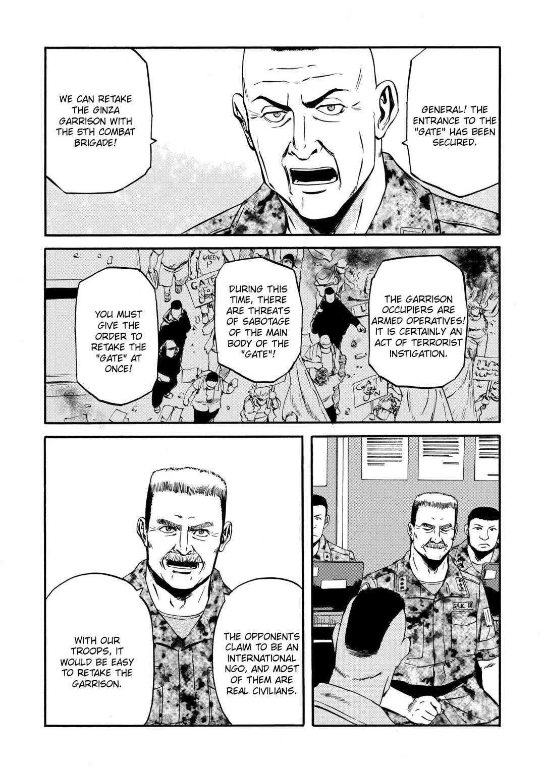 Gate - Jietai Kare no Chi nite, Kaku Tatakeri Chapter 126 page 11 - Chapter 126