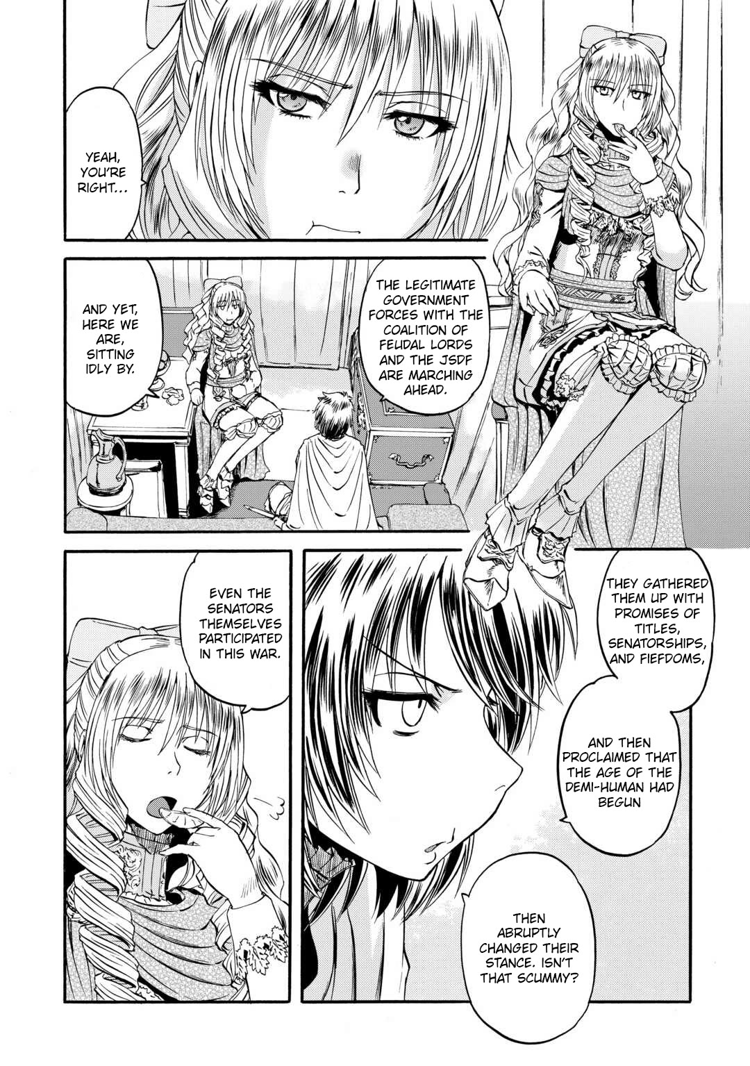 Gate - Jietai Kare no Chi nite, Kaku Tatakeri Chapter 126 page 15 - Chapter 126