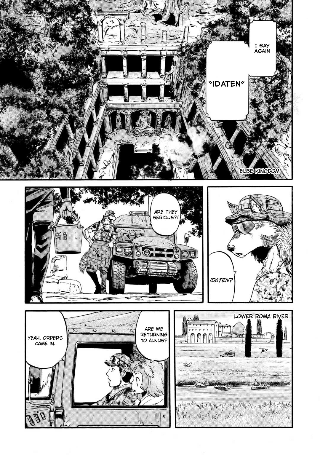 Gate - Jietai Kare no Chi nite, Kaku Tatakeri Chapter 127 page 10 - Chapter 127