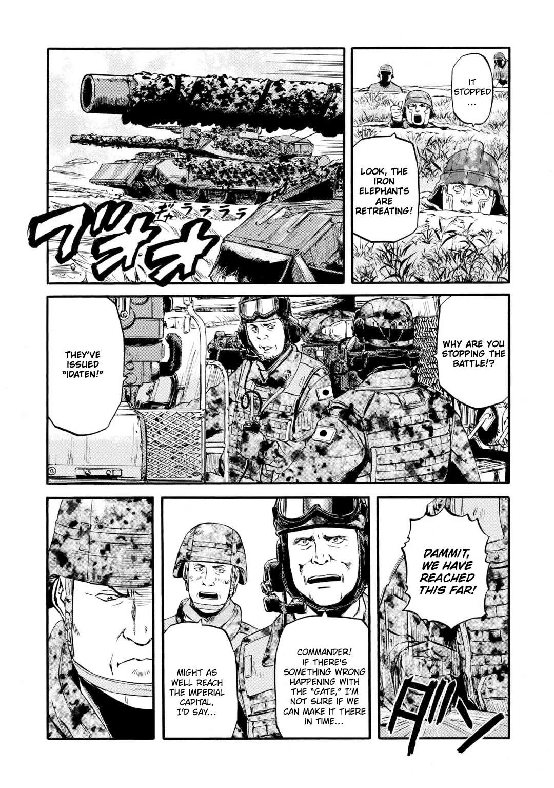 Gate - Jietai Kare no Chi nite, Kaku Tatakeri Chapter 127 page 17 - Chapter 127