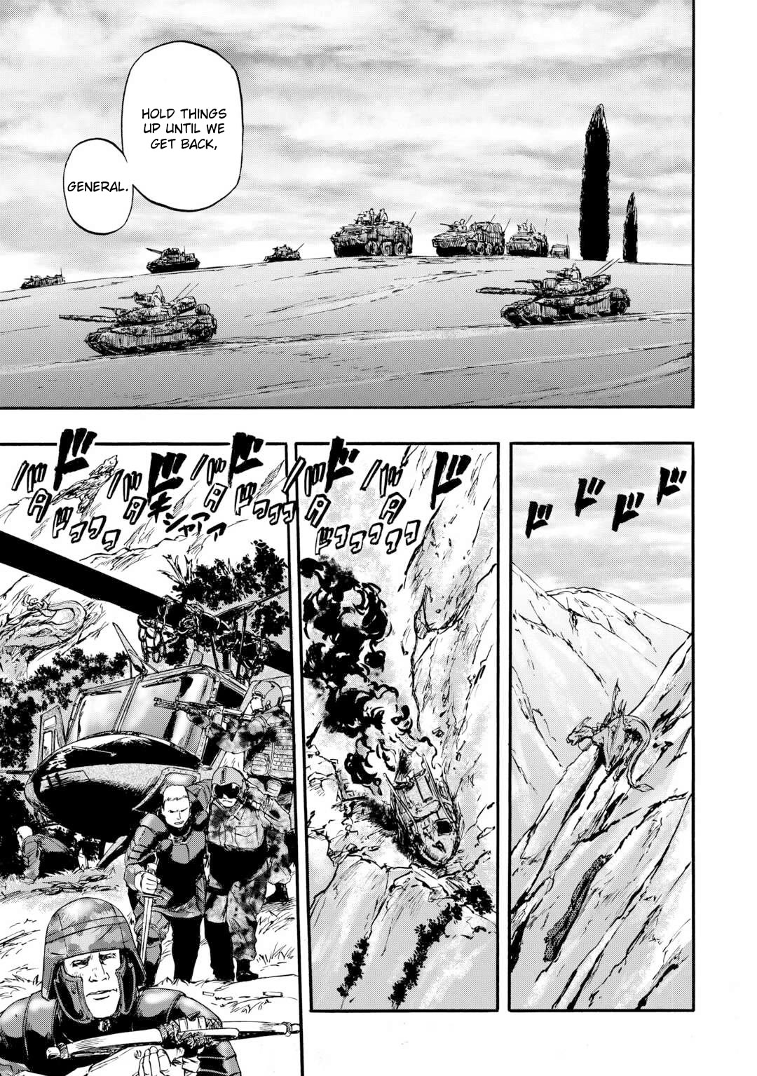 Gate - Jietai Kare no Chi nite, Kaku Tatakeri Chapter 127 page 19 - Chapter 127