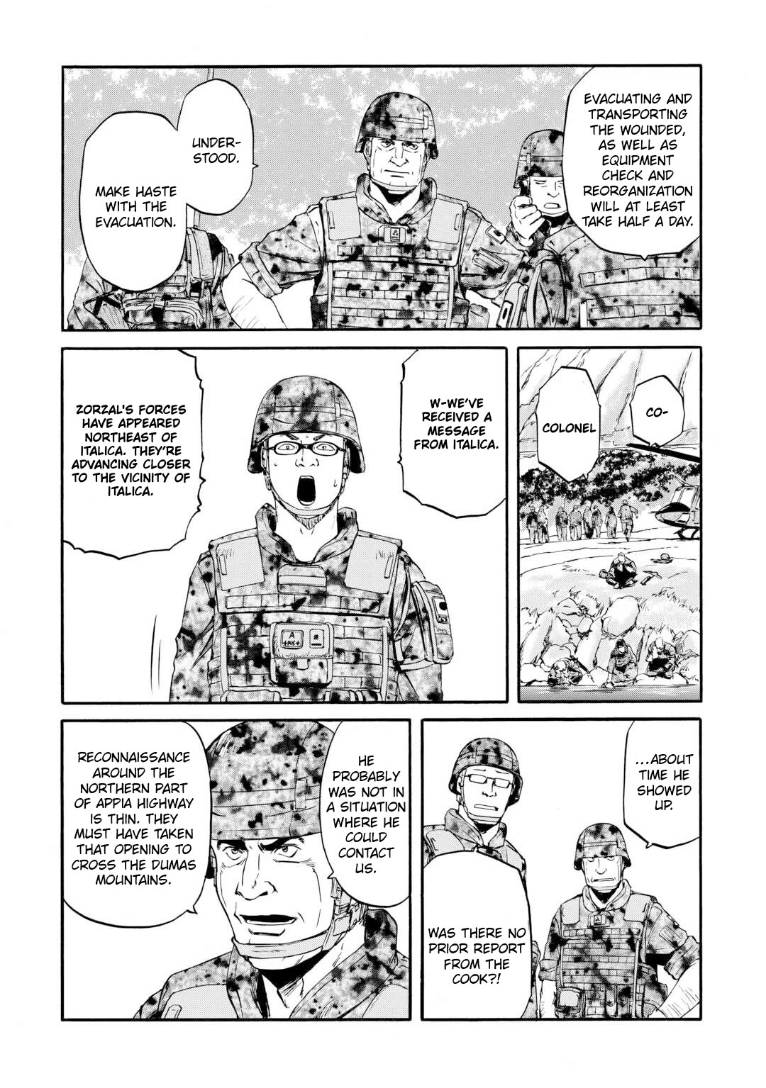 Gate - Jietai Kare no Chi nite, Kaku Tatakeri Chapter 128 page 27 - Chapter 128