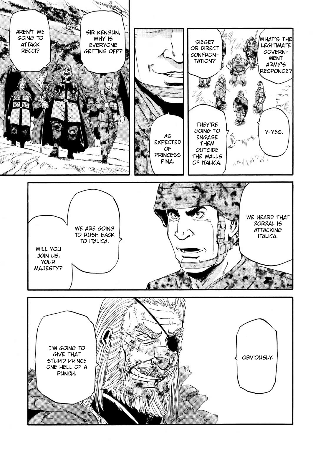 Gate - Jietai Kare no Chi nite, Kaku Tatakeri Chapter 128 page 28 - Chapter 128
