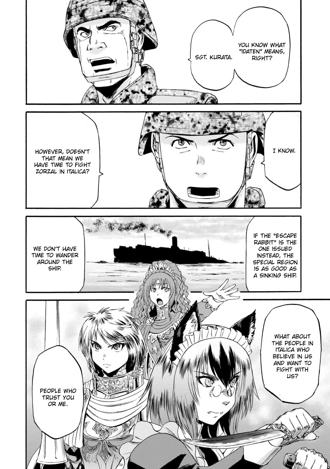 Gate - Jietai Kare no Chi nite, Kaku Tatakeri Chapter 128 page 31 - Chapter 128