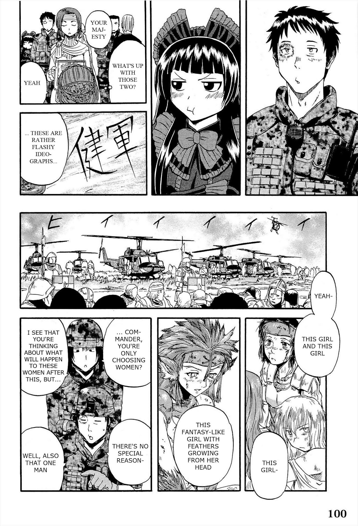 Gate - Jietai Kare no Chi nite, Kaku Tatakeri Chapter 13 page 10 - Chapter 13: Itami, a Prisoner of War