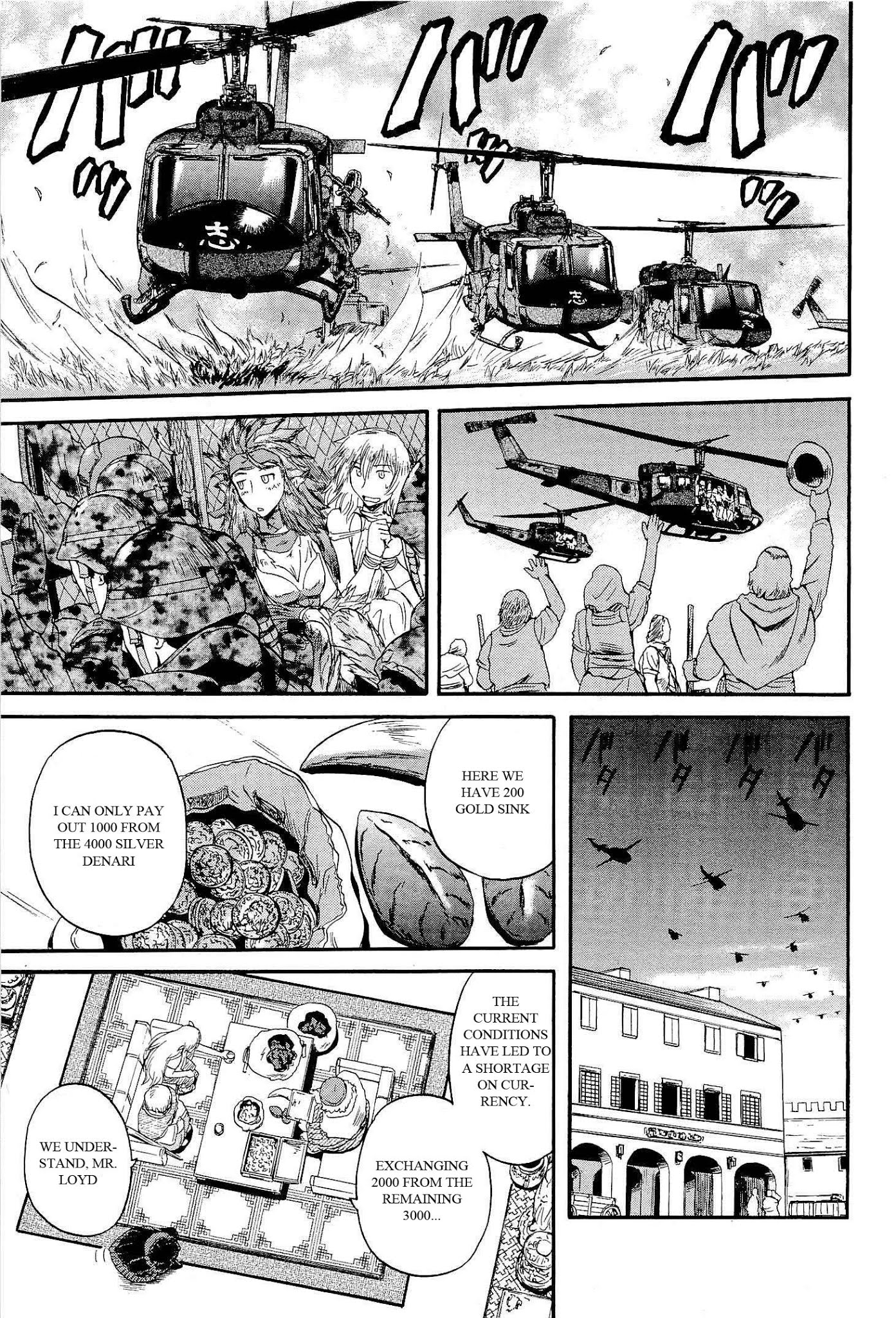 Gate - Jietai Kare no Chi nite, Kaku Tatakeri Chapter 13 page 11 - Chapter 13: Itami, a Prisoner of War