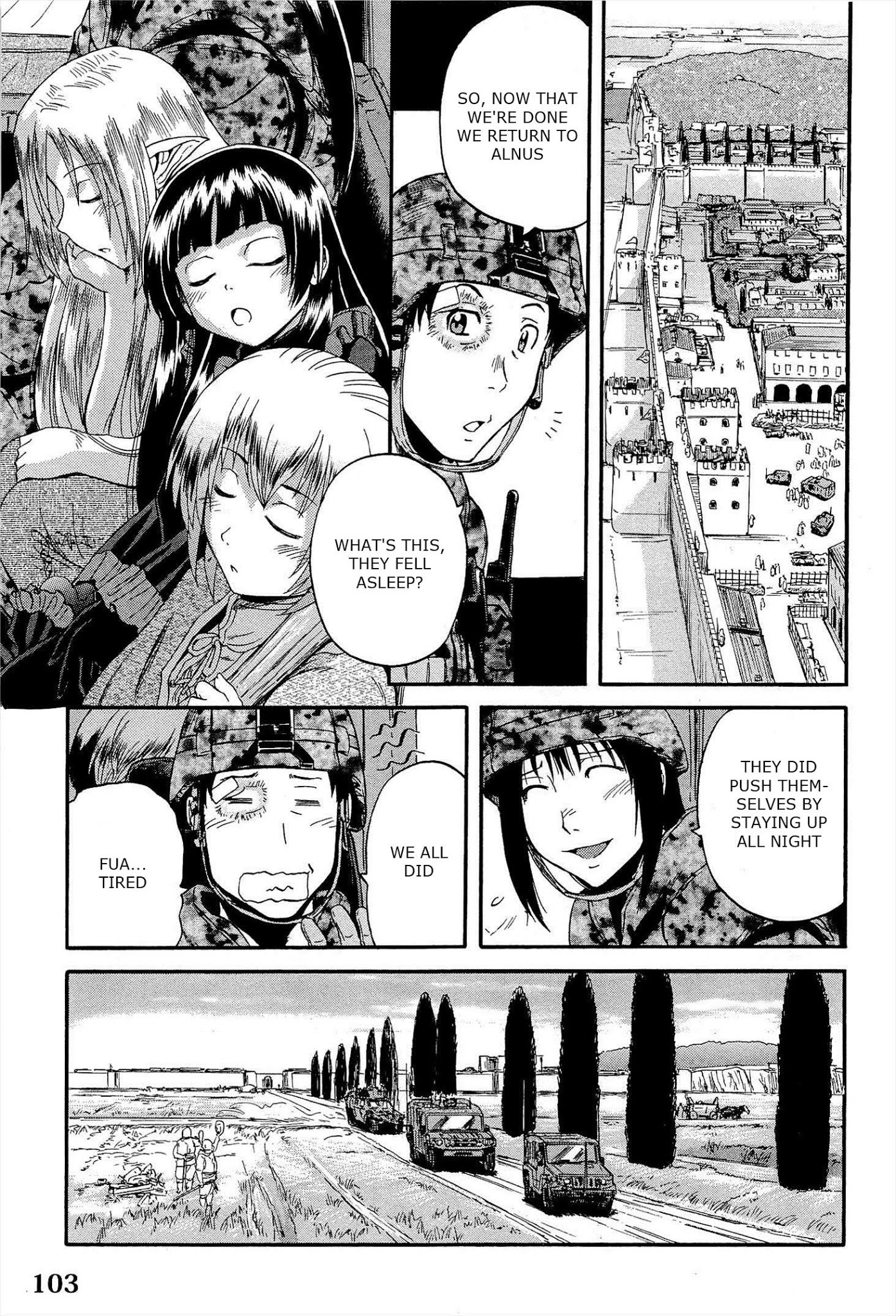 Gate - Jietai Kare no Chi nite, Kaku Tatakeri Chapter 13 page 13 - Chapter 13: Itami, a Prisoner of War