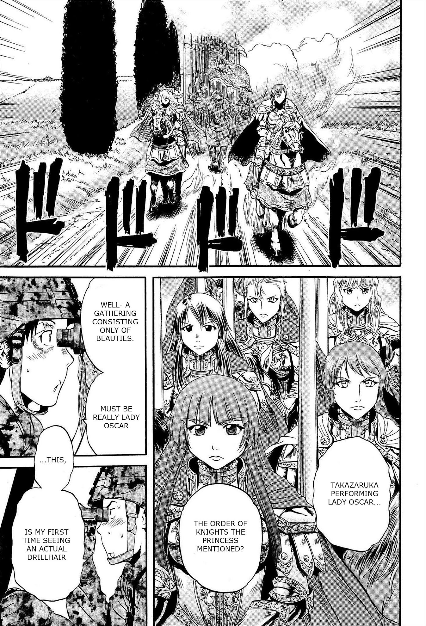 Gate - Jietai Kare no Chi nite, Kaku Tatakeri Chapter 13 page 15 - Chapter 13: Itami, a Prisoner of War