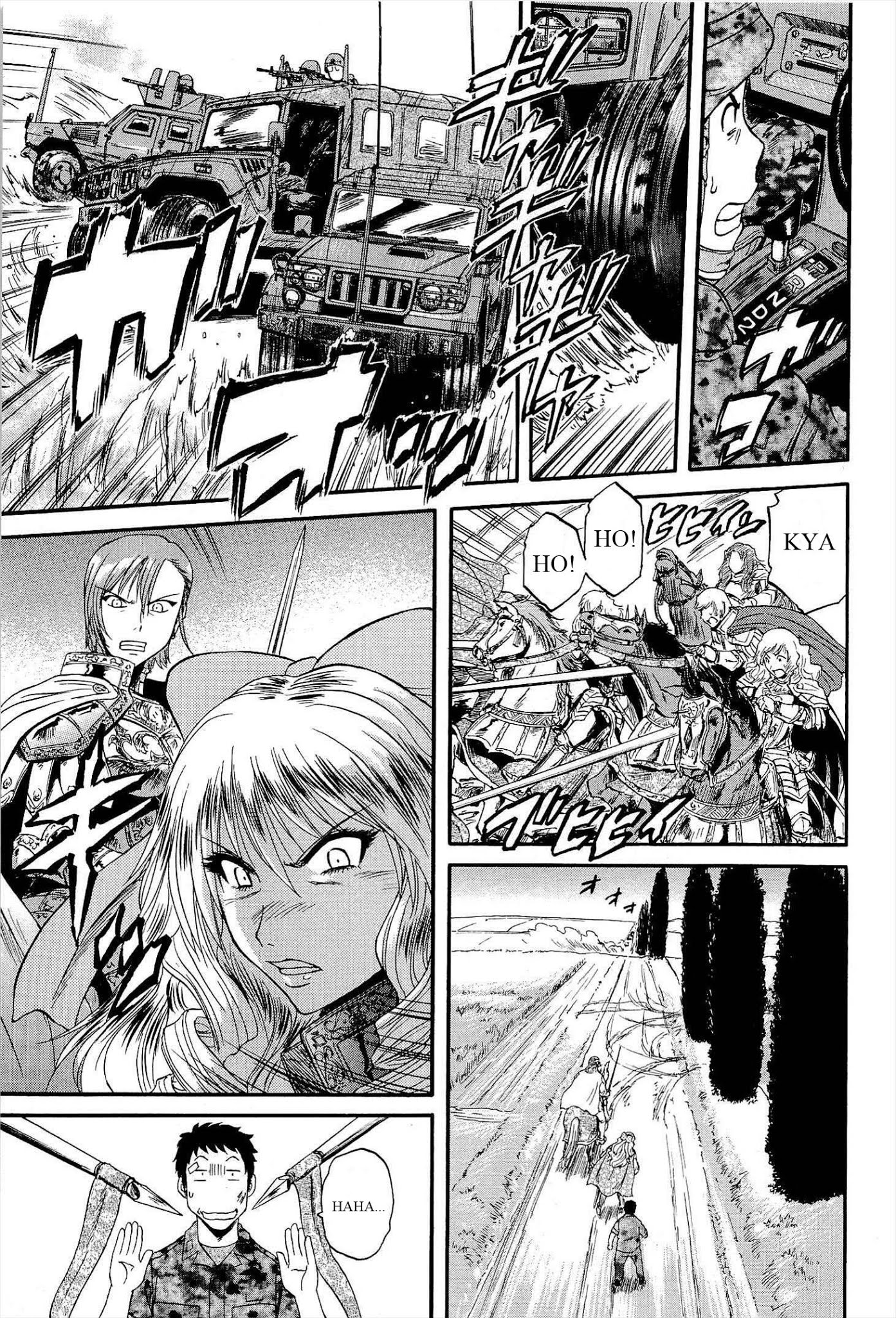 Gate - Jietai Kare no Chi nite, Kaku Tatakeri Chapter 13 page 21 - Chapter 13: Itami, a Prisoner of War
