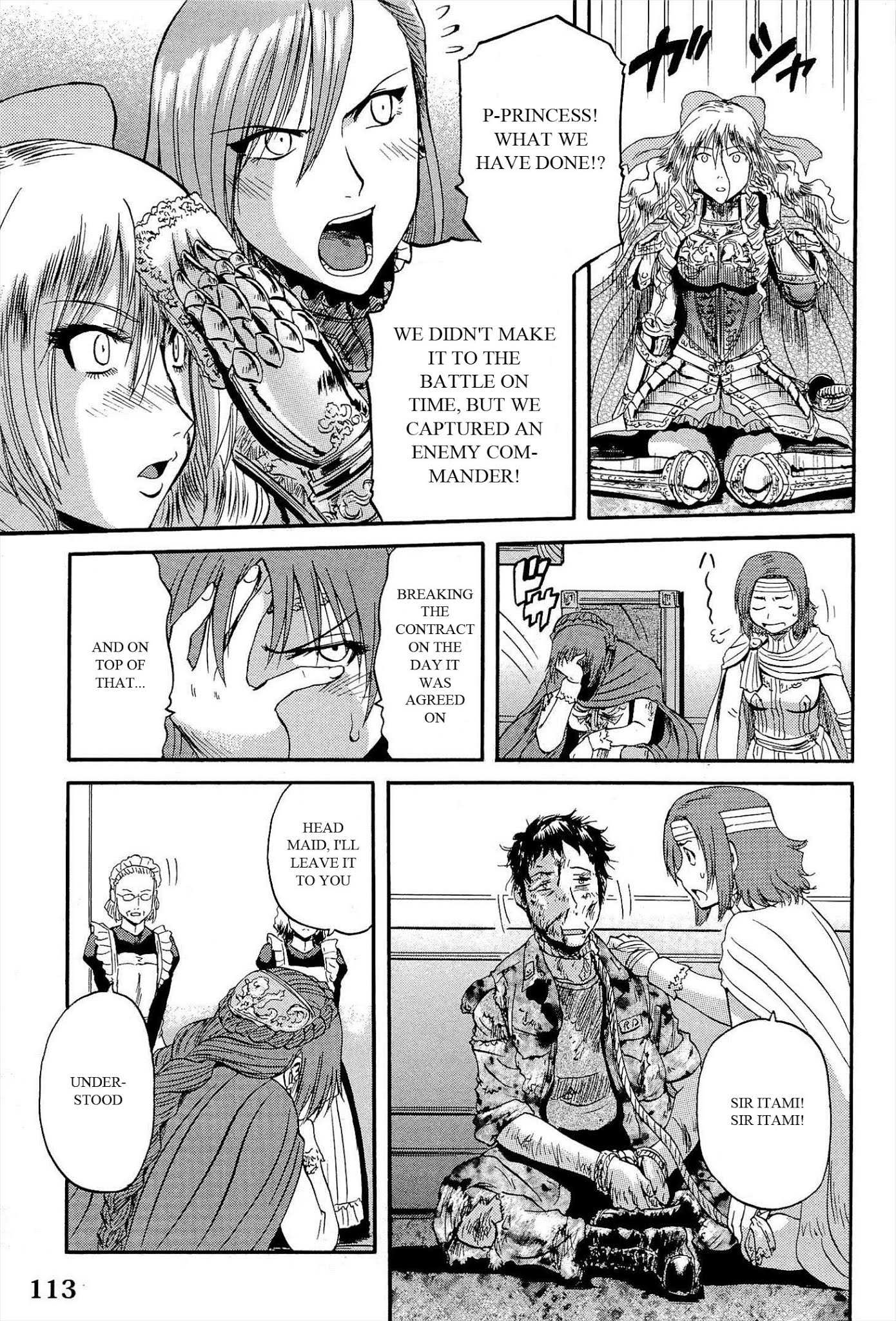 Gate - Jietai Kare no Chi nite, Kaku Tatakeri Chapter 13 page 23 - Chapter 13: Itami, a Prisoner of War