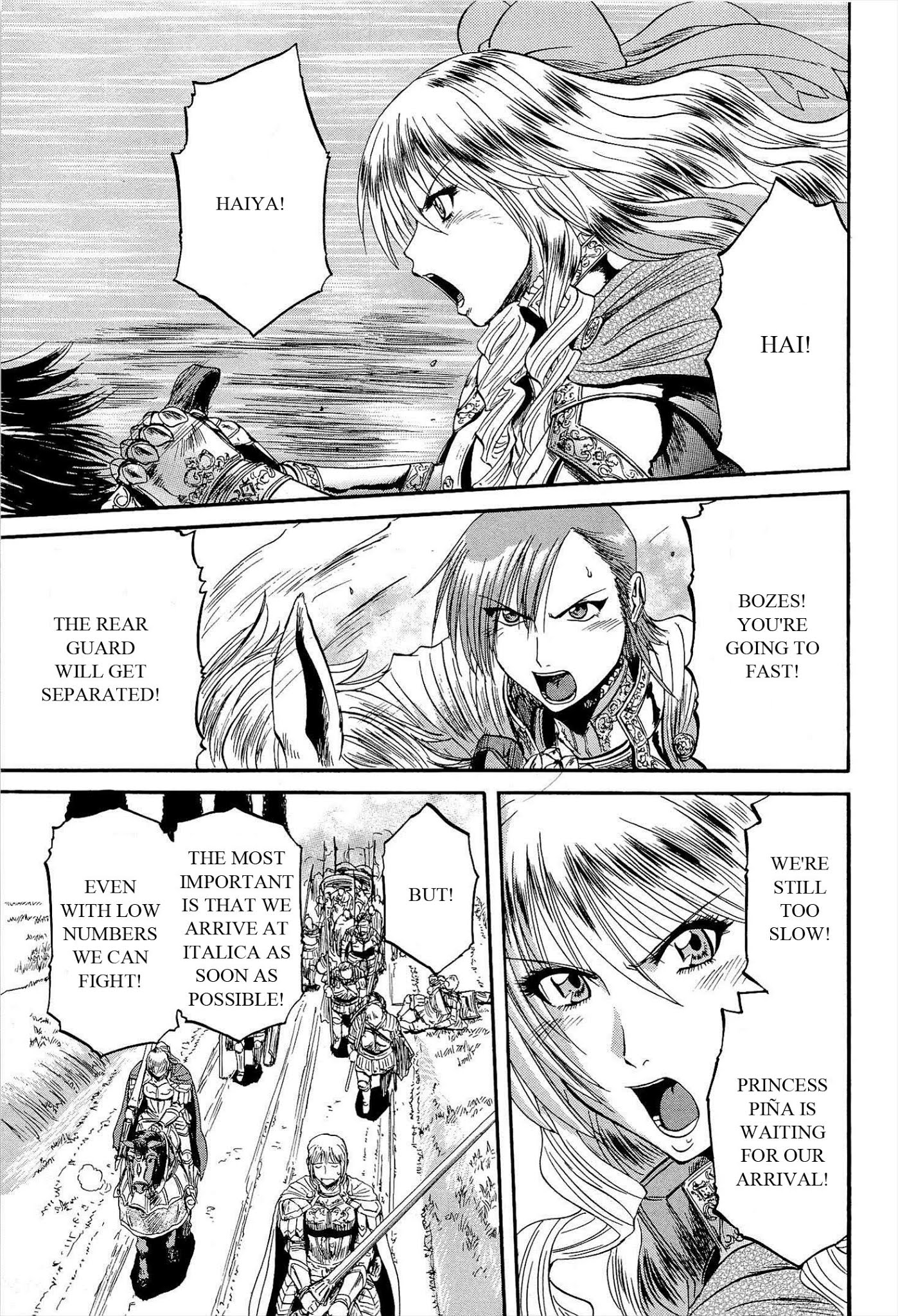 Gate - Jietai Kare no Chi nite, Kaku Tatakeri Chapter 13 page 3 - Chapter 13: Itami, a Prisoner of War