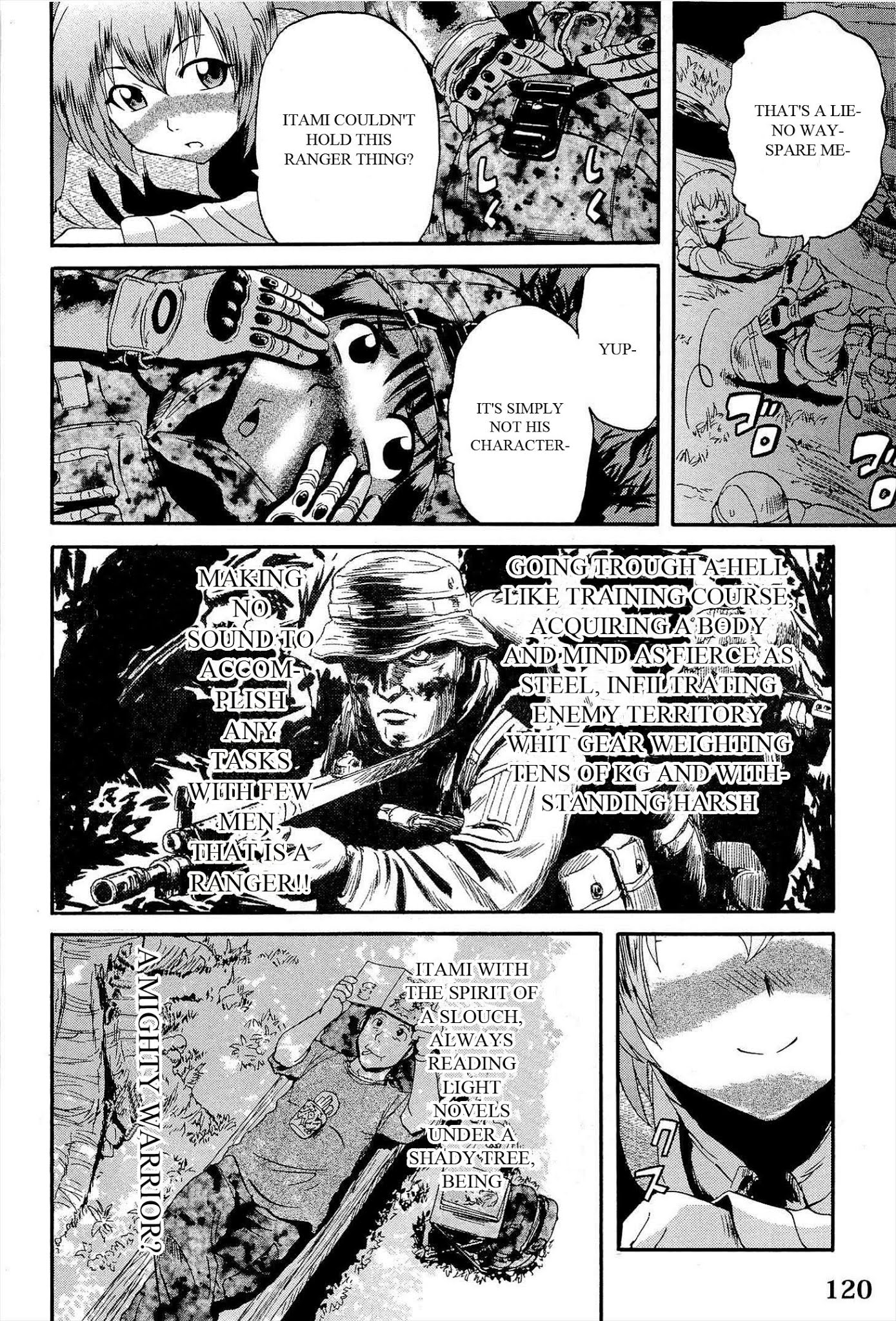 Gate - Jietai Kare no Chi nite, Kaku Tatakeri Chapter 13 page 30 - Chapter 13: Itami, a Prisoner of War