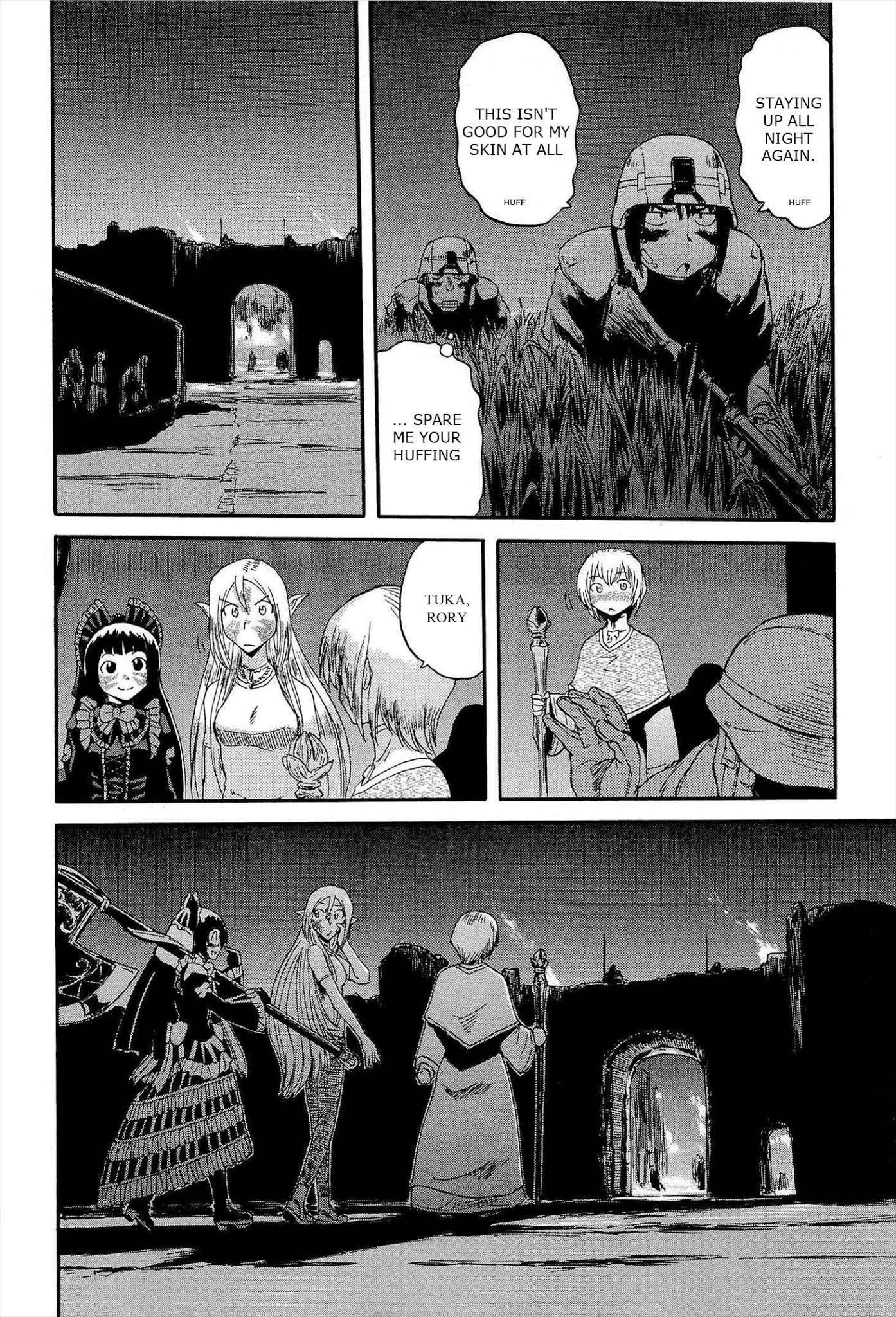 Gate - Jietai Kare no Chi nite, Kaku Tatakeri Chapter 13 page 32 - Chapter 13: Itami, a Prisoner of War