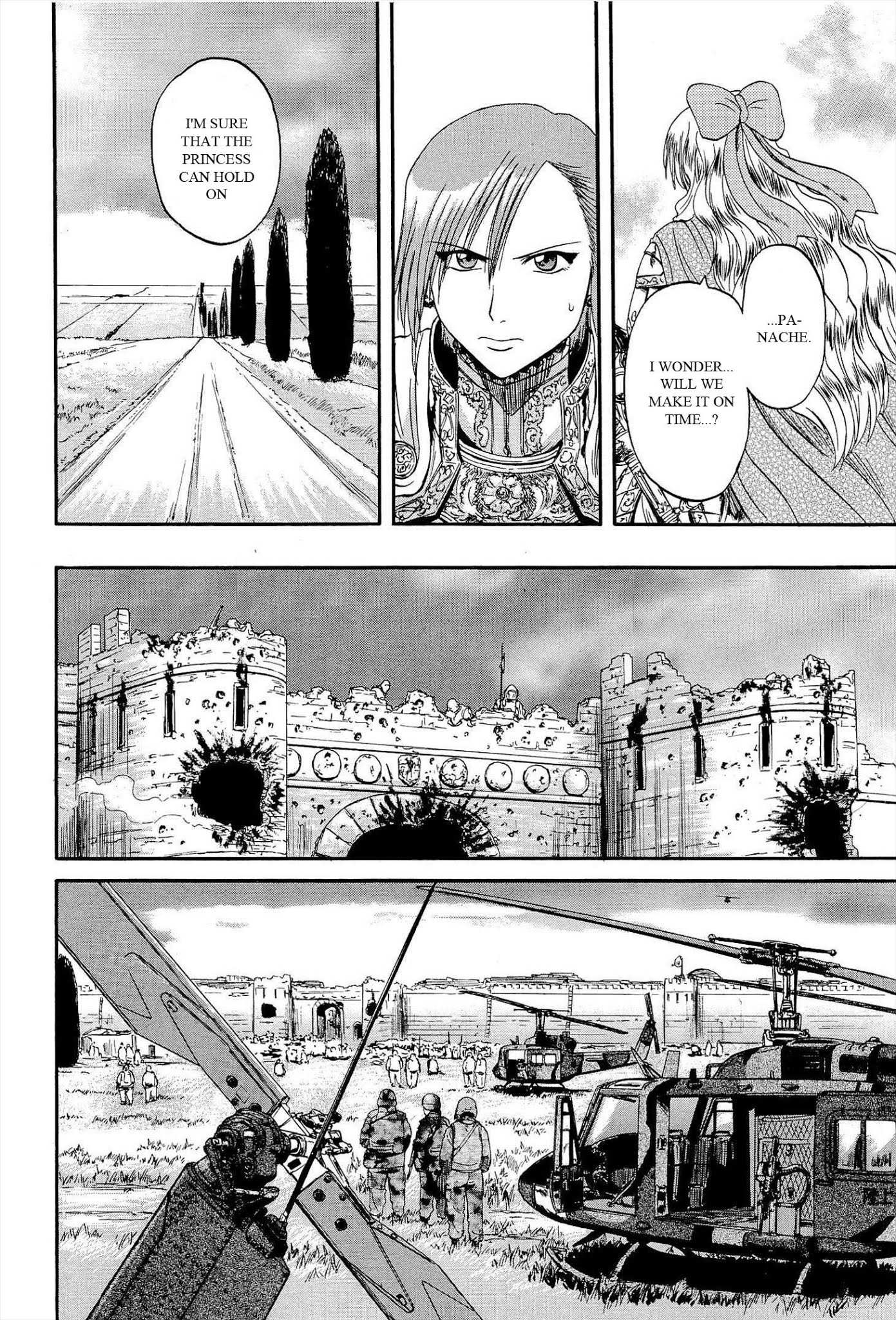 Gate - Jietai Kare no Chi nite, Kaku Tatakeri Chapter 13 page 4 - Chapter 13: Itami, a Prisoner of War