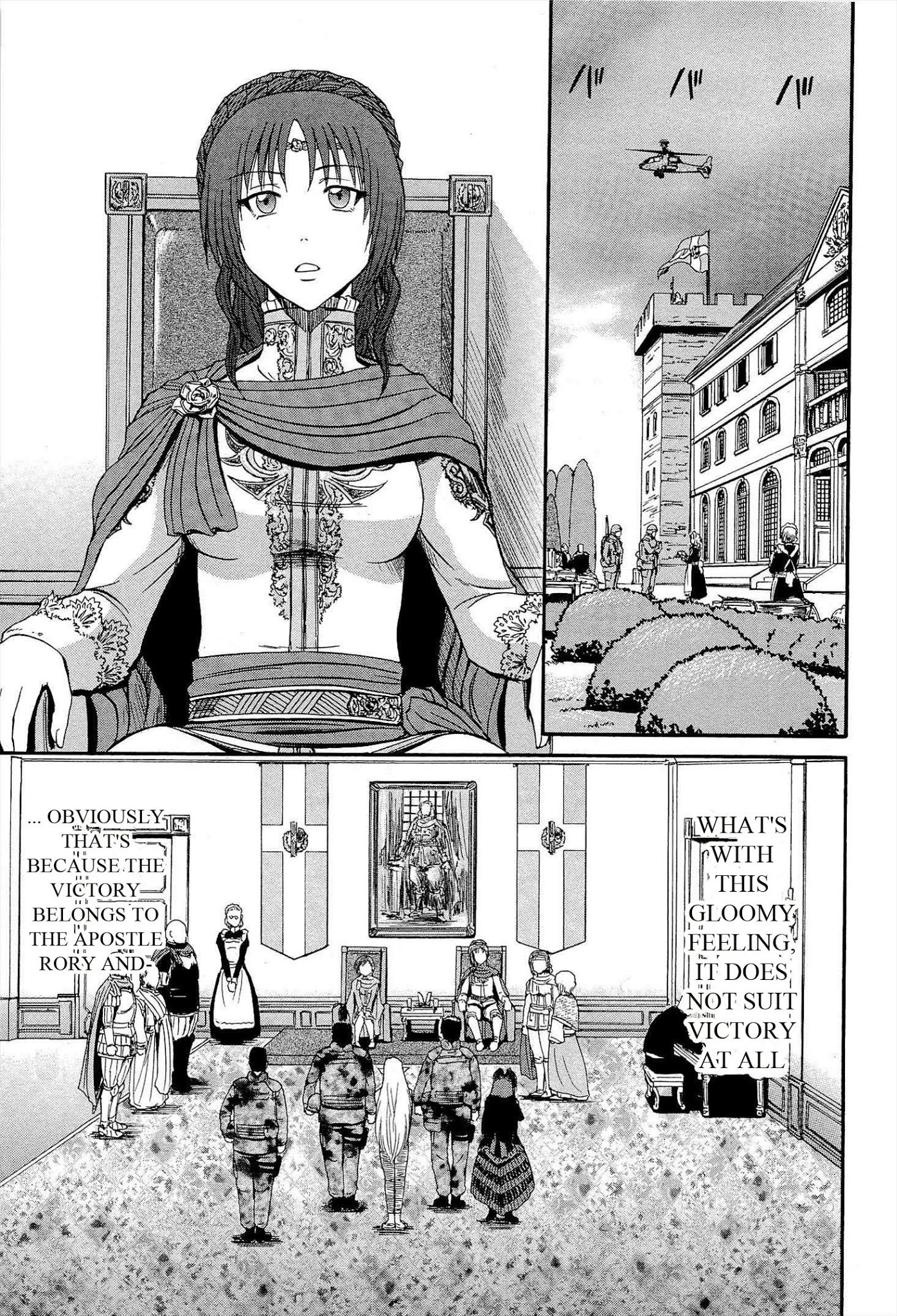 Gate - Jietai Kare no Chi nite, Kaku Tatakeri Chapter 13 page 5 - Chapter 13: Itami, a Prisoner of War