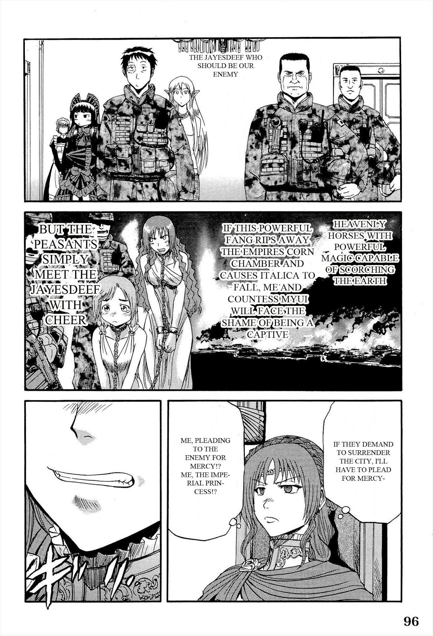 Gate - Jietai Kare no Chi nite, Kaku Tatakeri Chapter 13 page 6 - Chapter 13: Itami, a Prisoner of War