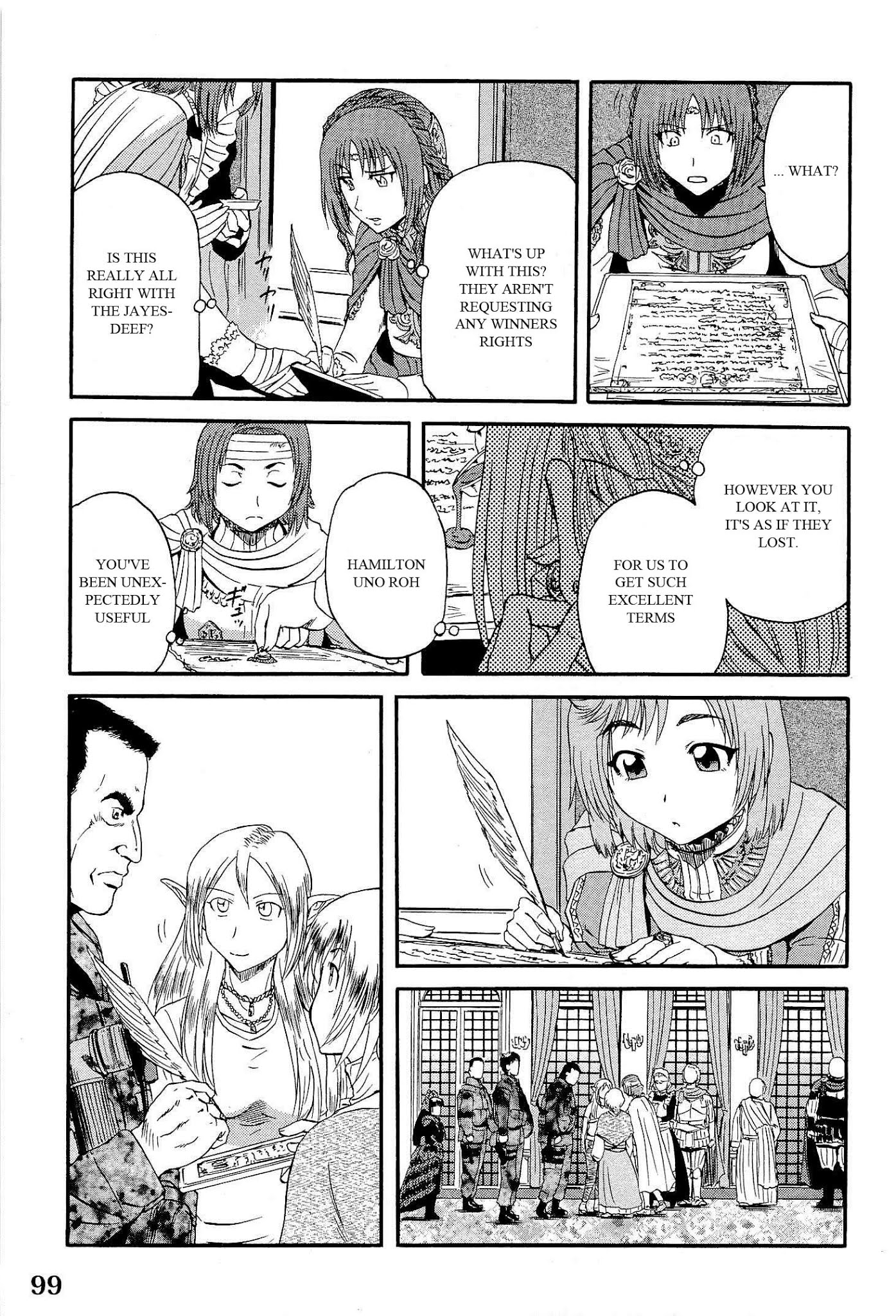 Gate - Jietai Kare no Chi nite, Kaku Tatakeri Chapter 13 page 9 - Chapter 13: Itami, a Prisoner of War