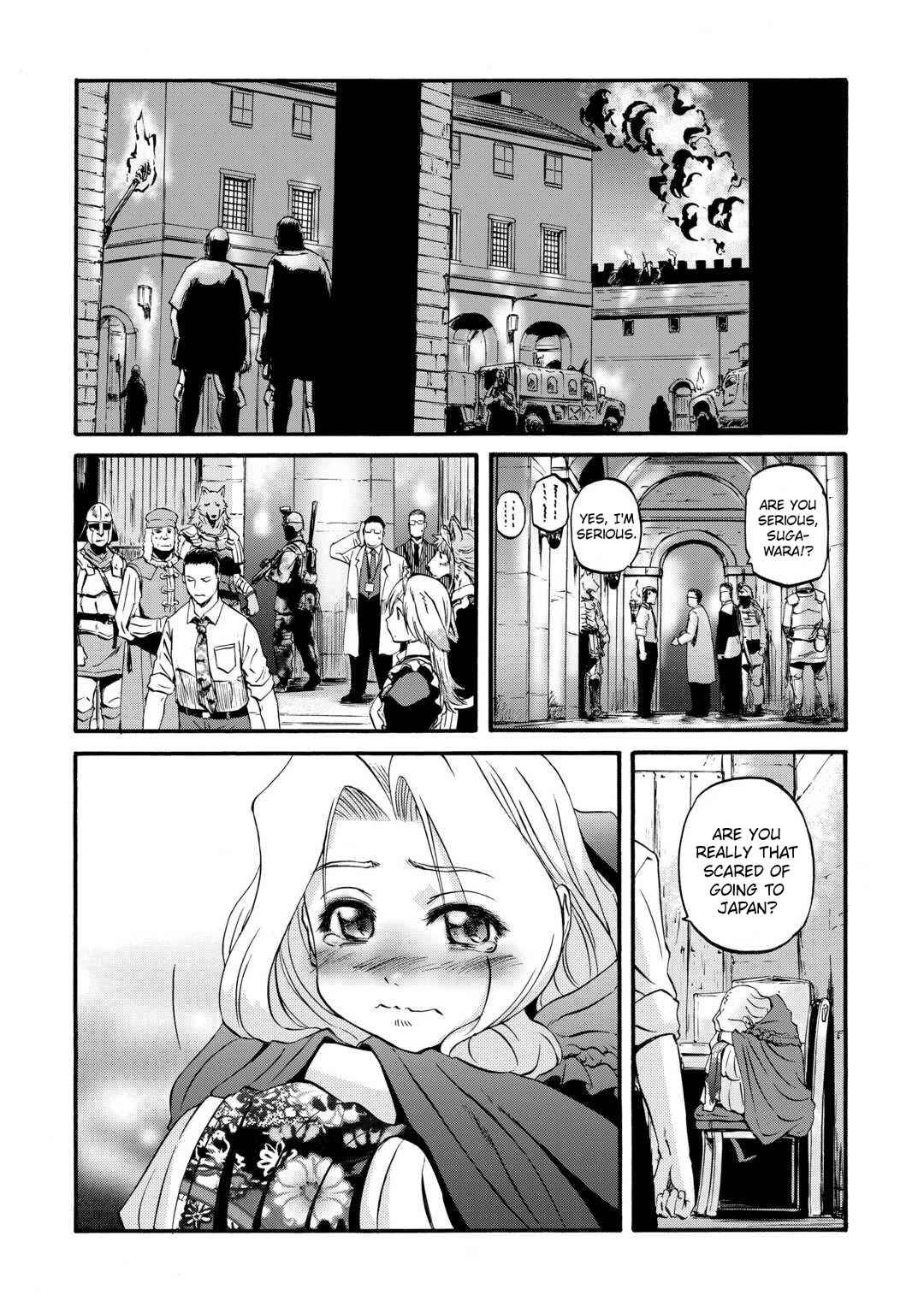 Gate - Jietai Kare no Chi nite, Kaku Tatakeri Chapter 131 page 17 - Chapter 131