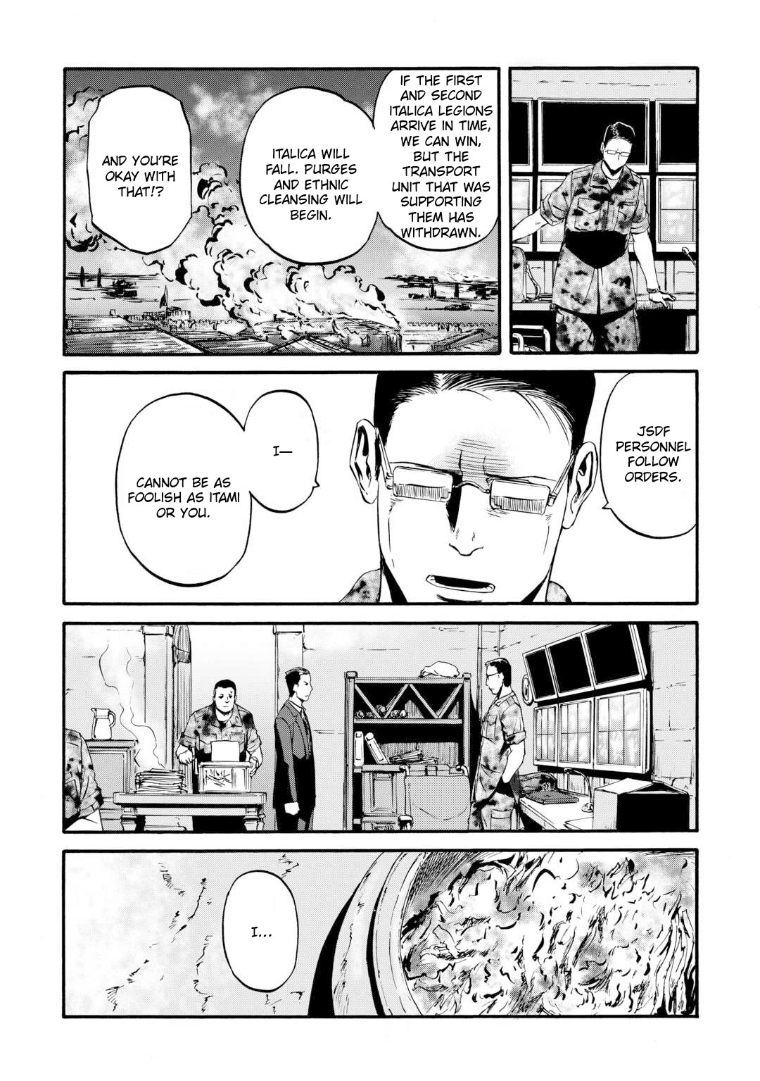 Gate - Jietai Kare no Chi nite, Kaku Tatakeri Chapter 131 page 21 - Chapter 131