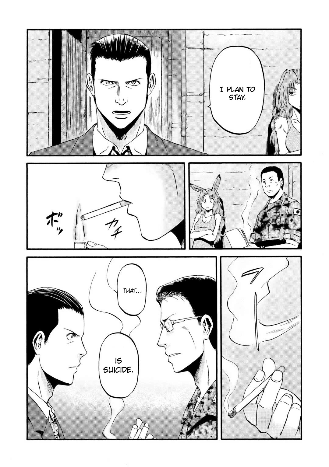 Gate - Jietai Kare no Chi nite, Kaku Tatakeri Chapter 131 page 22 - Chapter 131