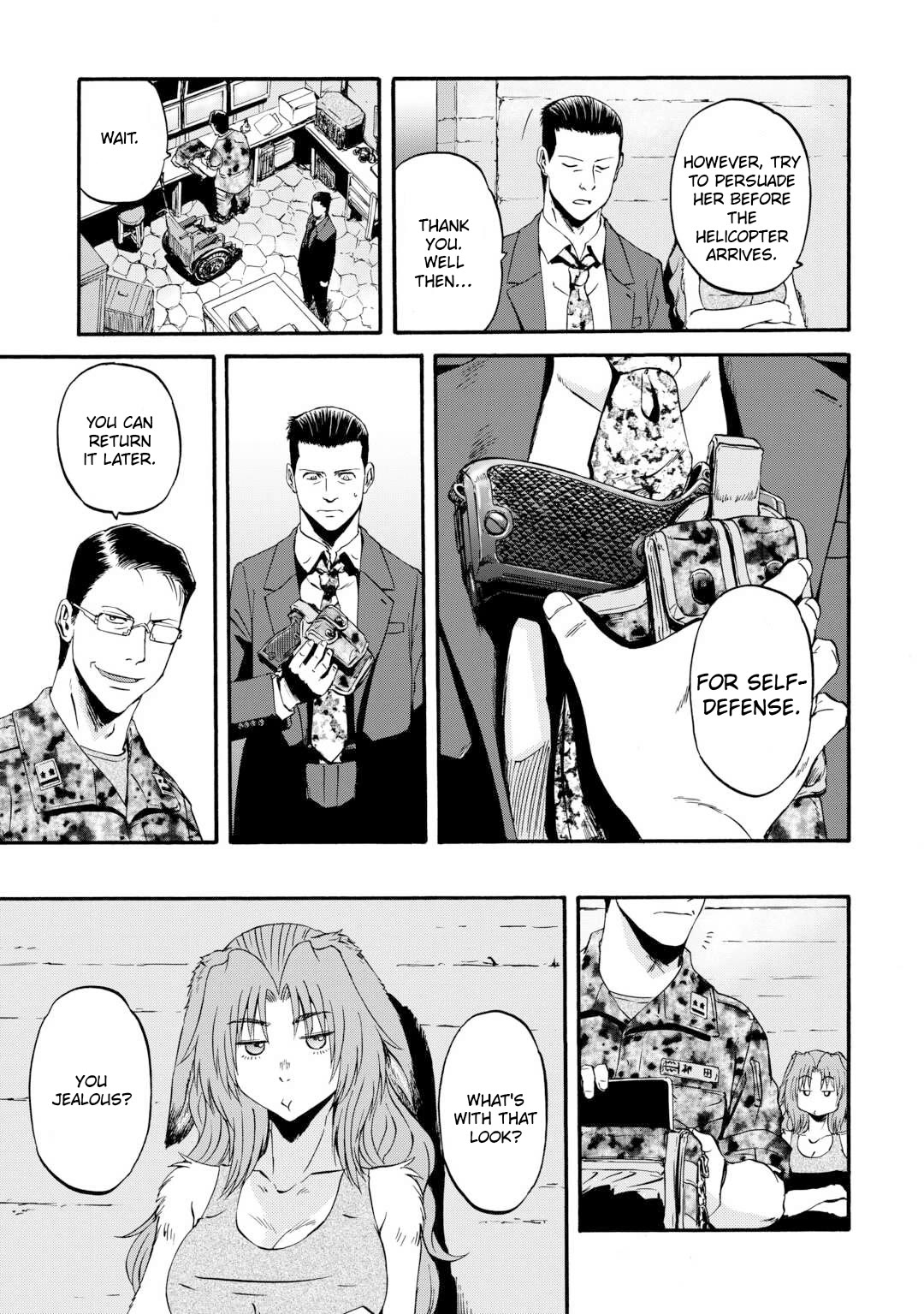 Gate - Jietai Kare no Chi nite, Kaku Tatakeri Chapter 131 page 24 - Chapter 131