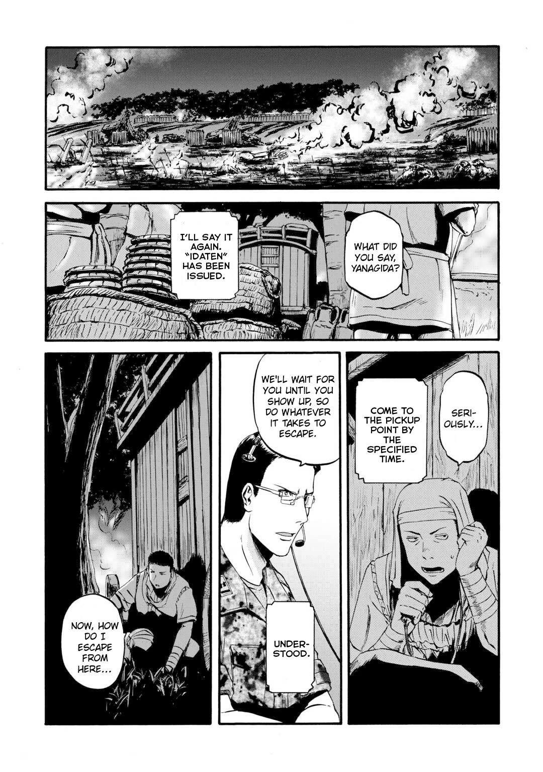 Gate - Jietai Kare no Chi nite, Kaku Tatakeri Chapter 131 page 28 - Chapter 131