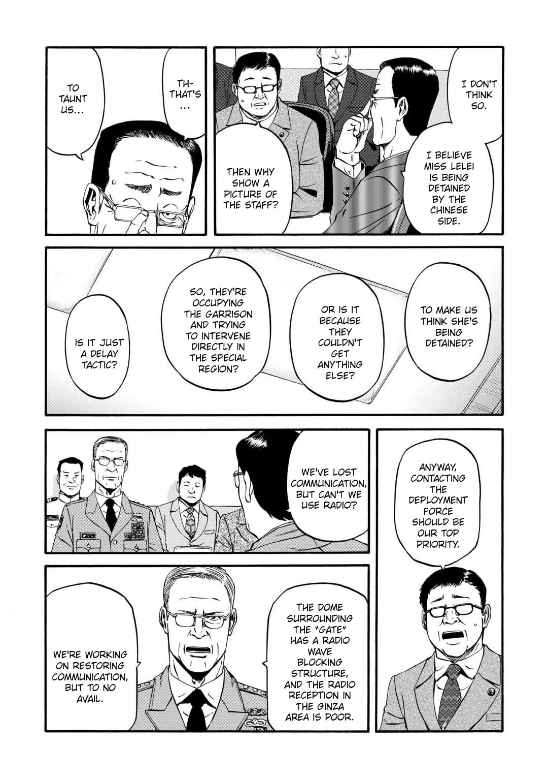 Gate - Jietai Kare no Chi nite, Kaku Tatakeri Chapter 133 page 13 - Chapter 133