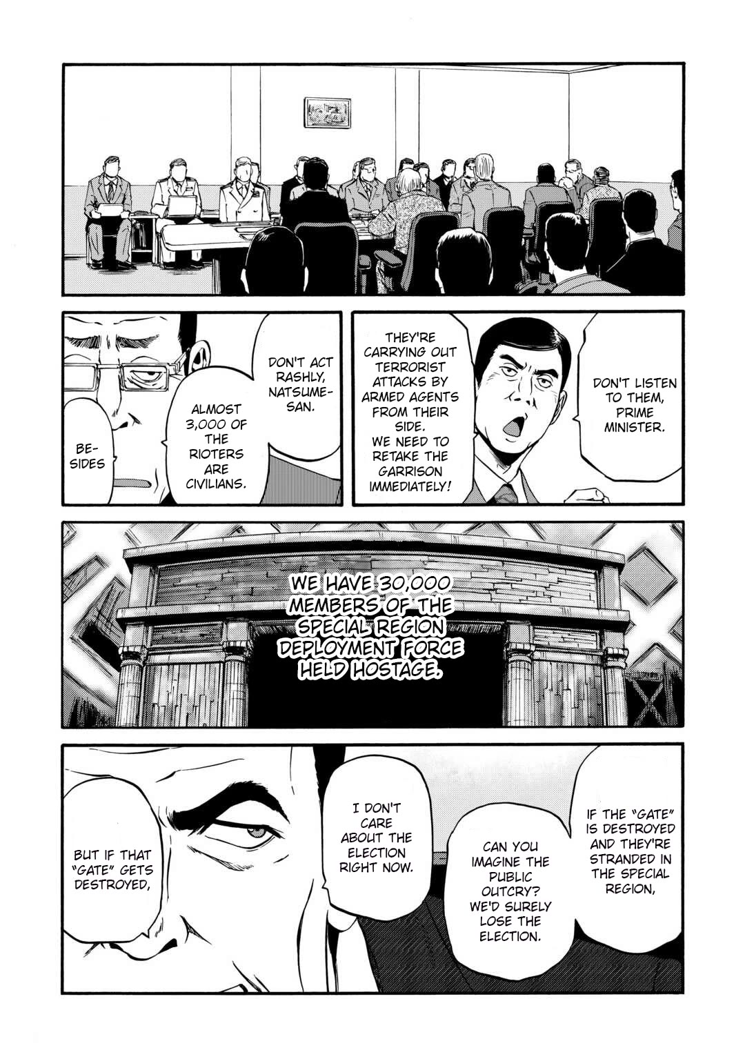 Gate - Jietai Kare no Chi nite, Kaku Tatakeri Chapter 133 page 8 - Chapter 133