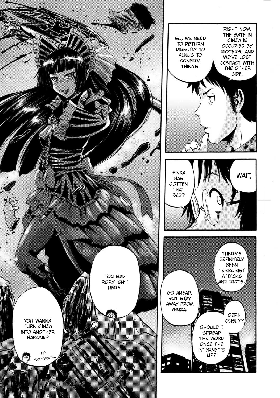 Gate - Jietai Kare no Chi nite, Kaku Tatakeri Chapter 135 page 12 - Chapter 135