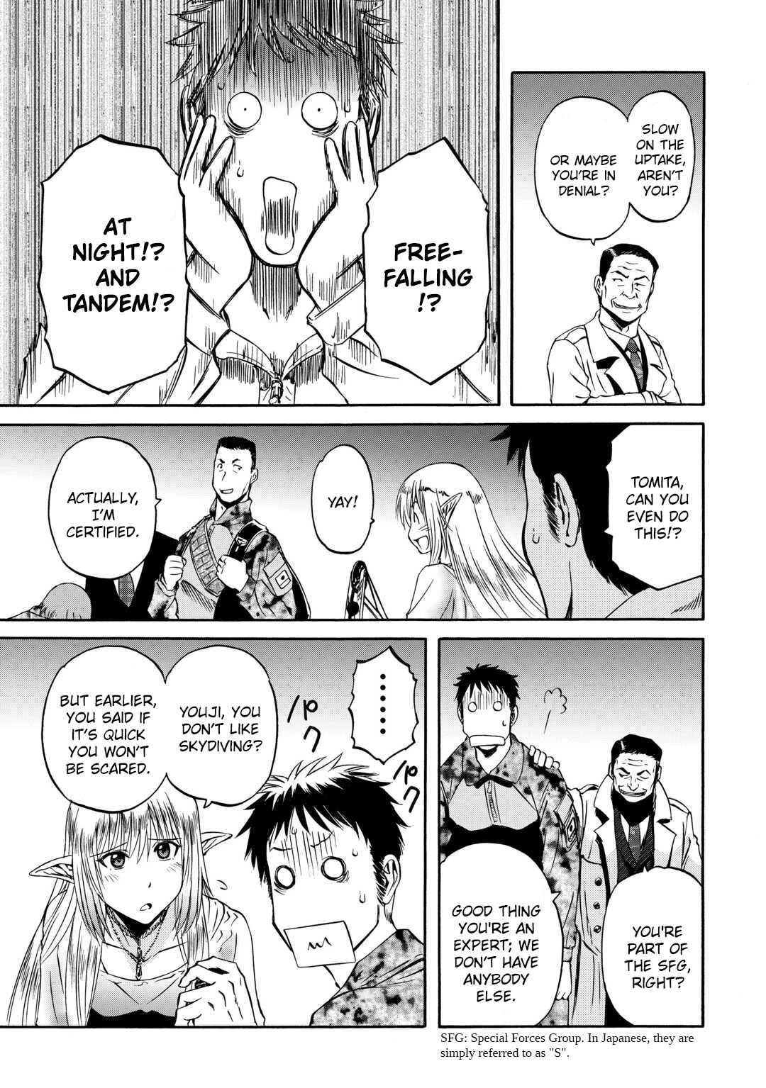 Gate - Jietai Kare no Chi nite, Kaku Tatakeri Chapter 135 page 34 - Chapter 135