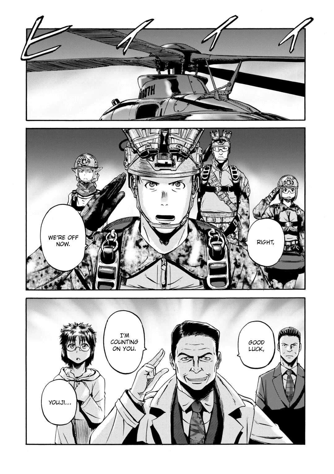 Gate - Jietai Kare no Chi nite, Kaku Tatakeri Chapter 135 page 36 - Chapter 135