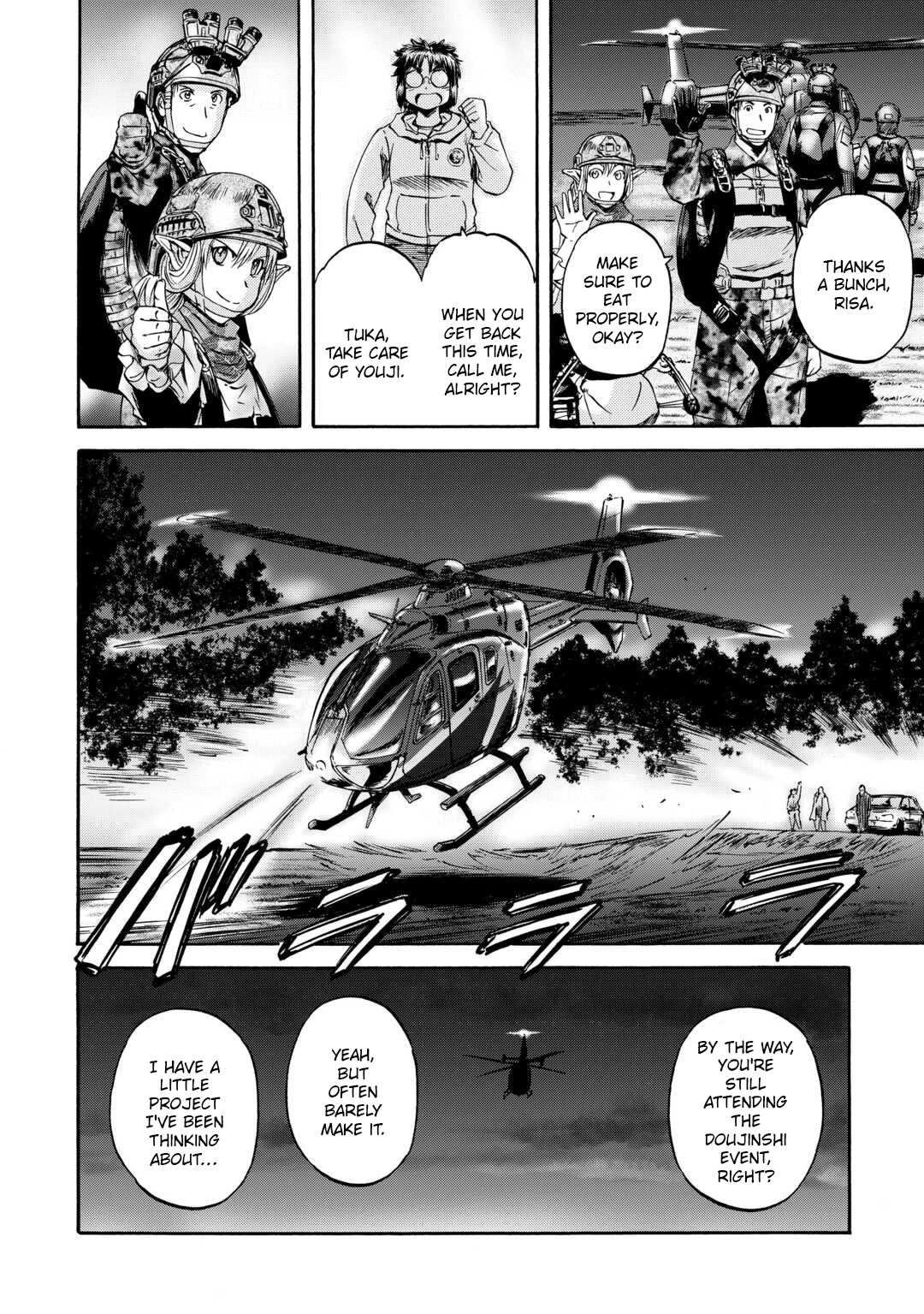 Gate - Jietai Kare no Chi nite, Kaku Tatakeri Chapter 135 page 37 - Chapter 135