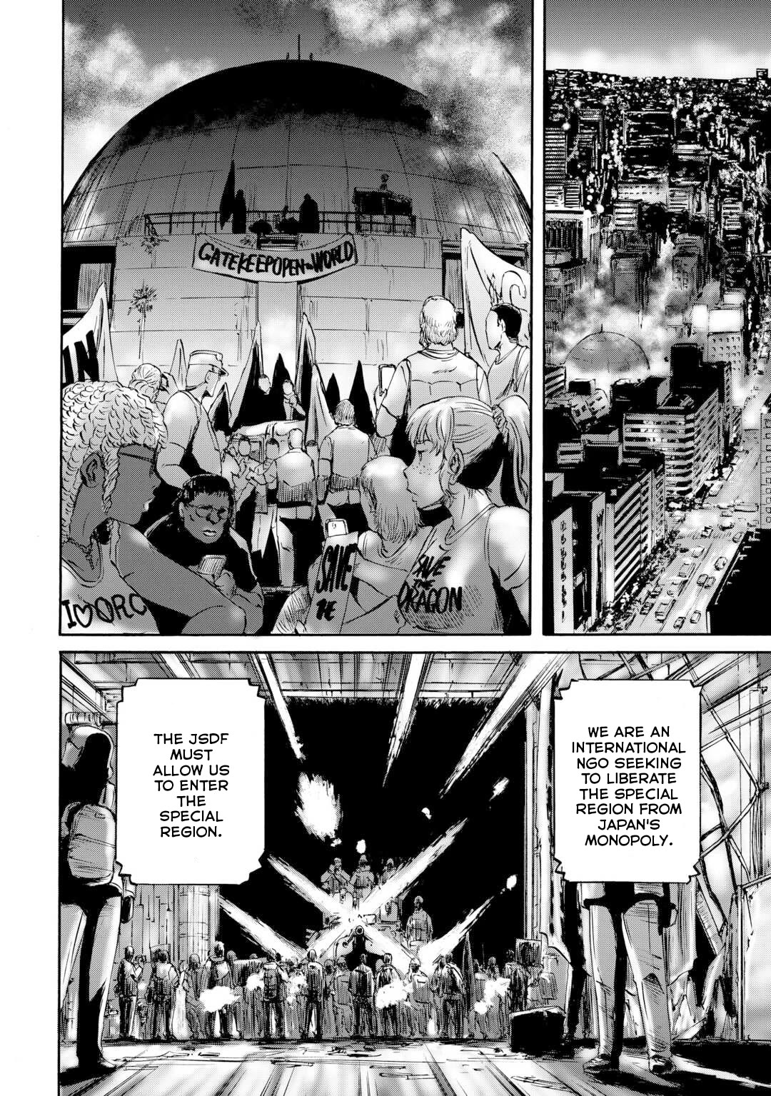 Gate - Jietai Kare no Chi nite, Kaku Tatakeri Chapter 136 page 18 - Chapter 136