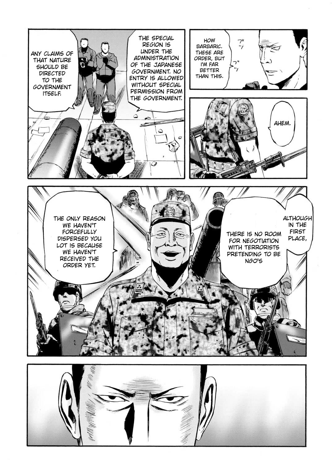 Gate - Jietai Kare no Chi nite, Kaku Tatakeri Chapter 136 page 20 - Chapter 136