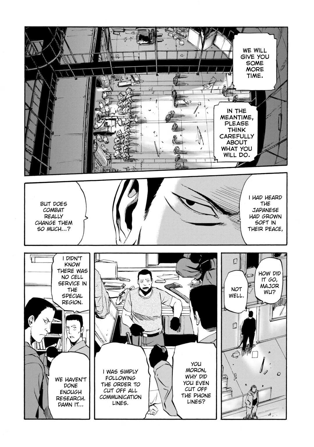 Gate - Jietai Kare no Chi nite, Kaku Tatakeri Chapter 136 page 21 - Chapter 136